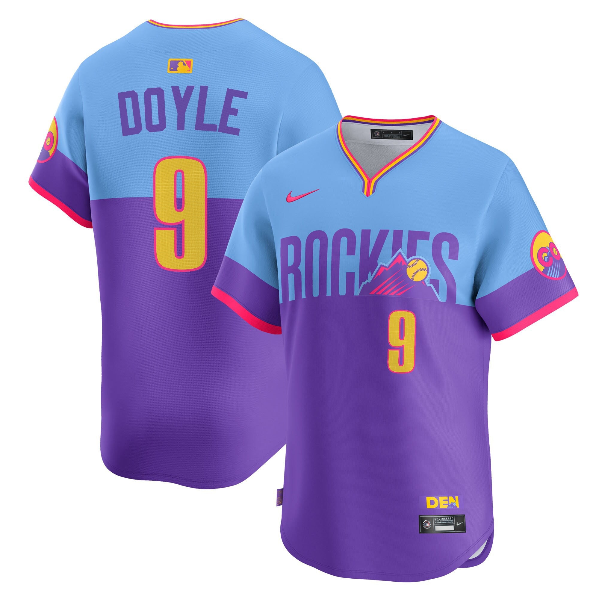 Colorado 2025 City Connect Vapor Premier Limited Jersey – Stitched