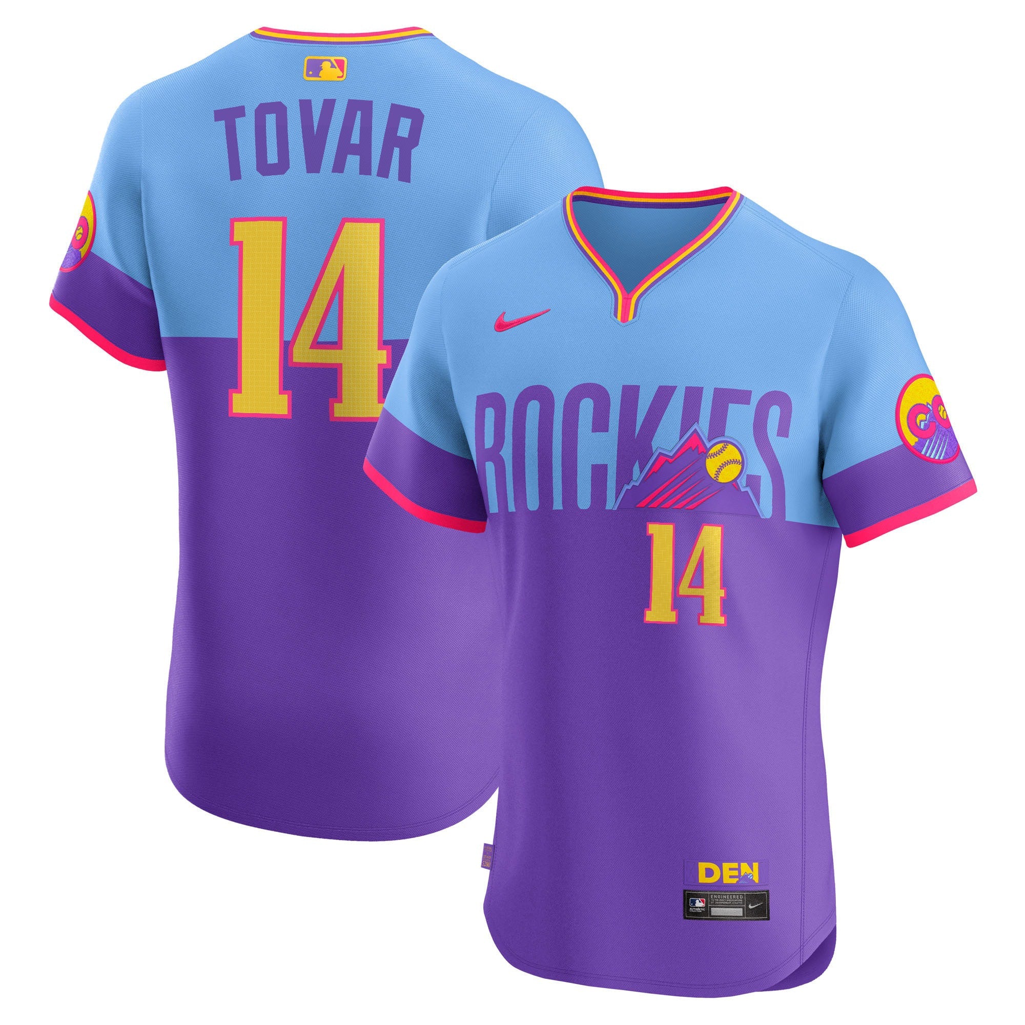 Colorado 2025 City Connect Vapor Premier Elite Jersey – Stitched