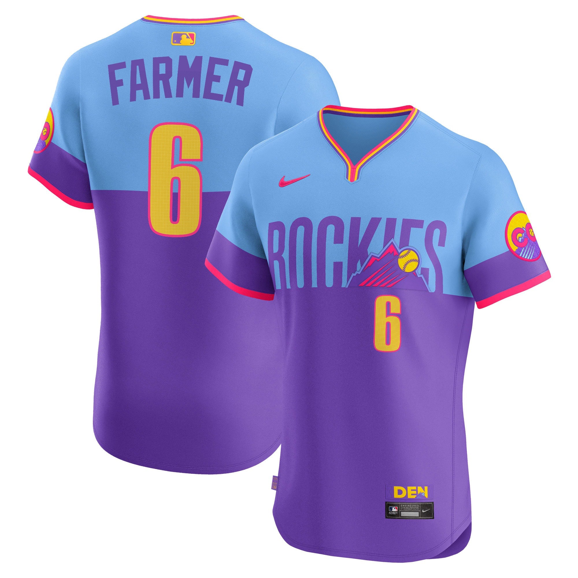 Colorado 2025 City Connect Vapor Premier Elite Jersey – Stitched
