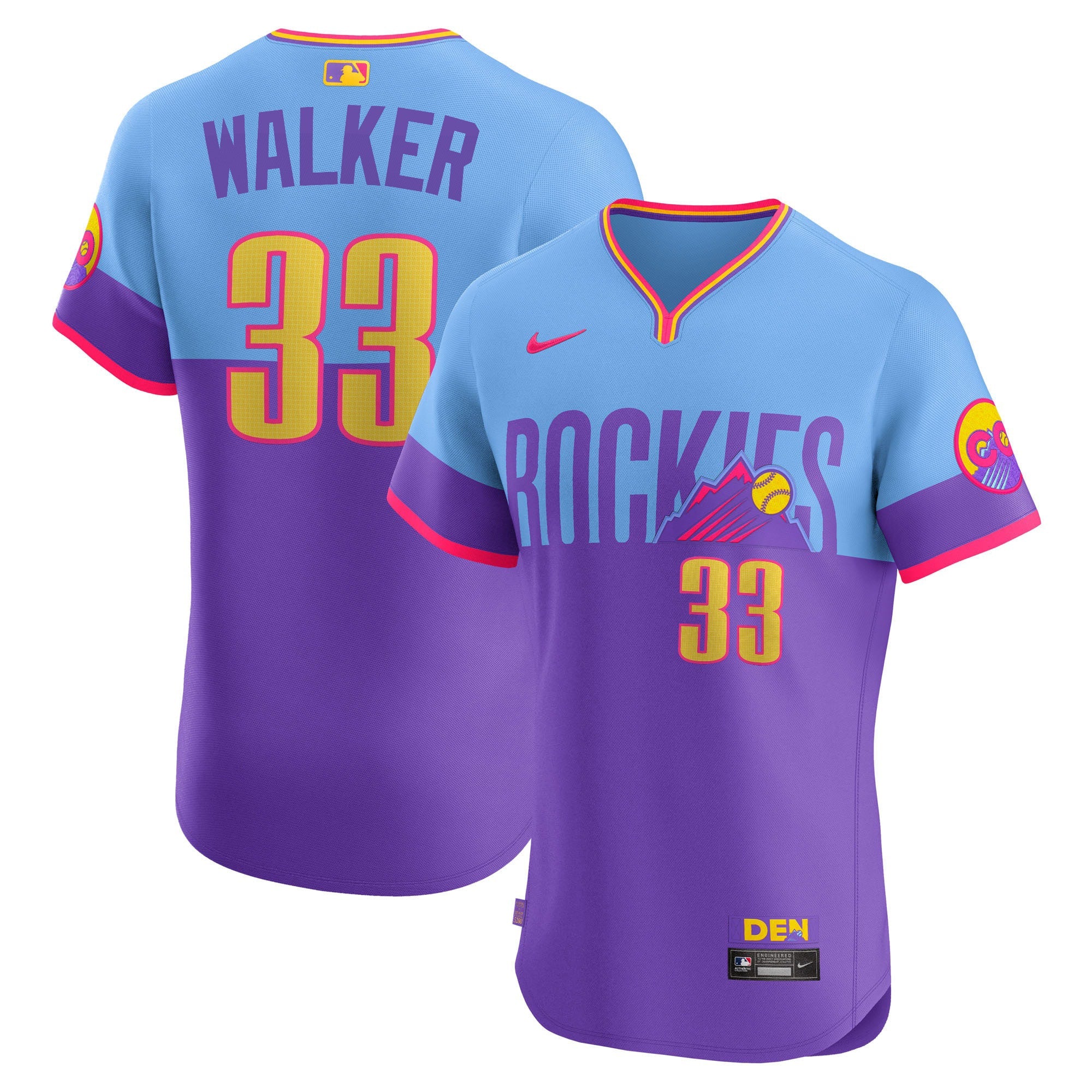 Colorado 2025 City Connect Vapor Premier Elite Jersey – Stitched