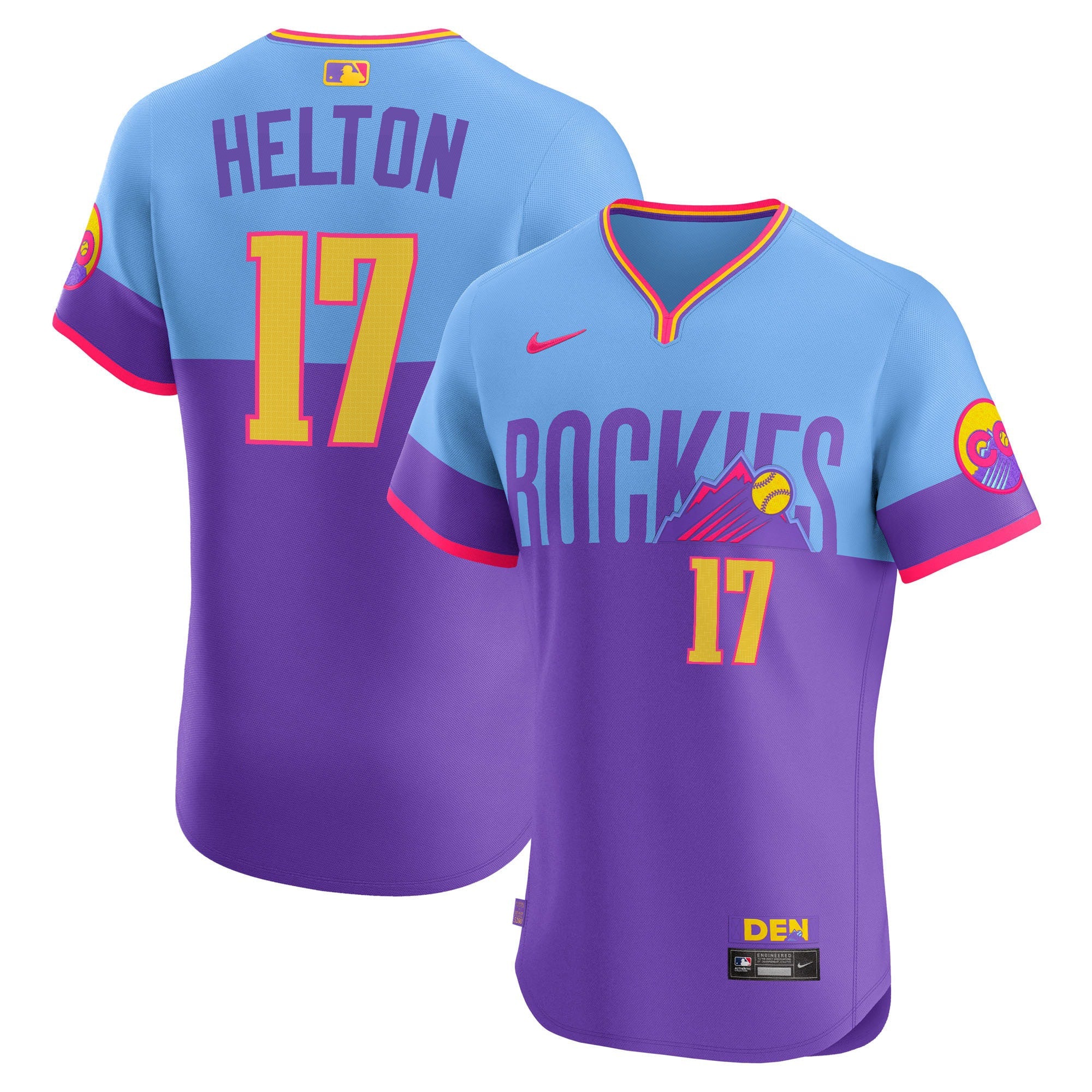 Colorado 2025 City Connect Vapor Premier Elite Jersey – Stitched