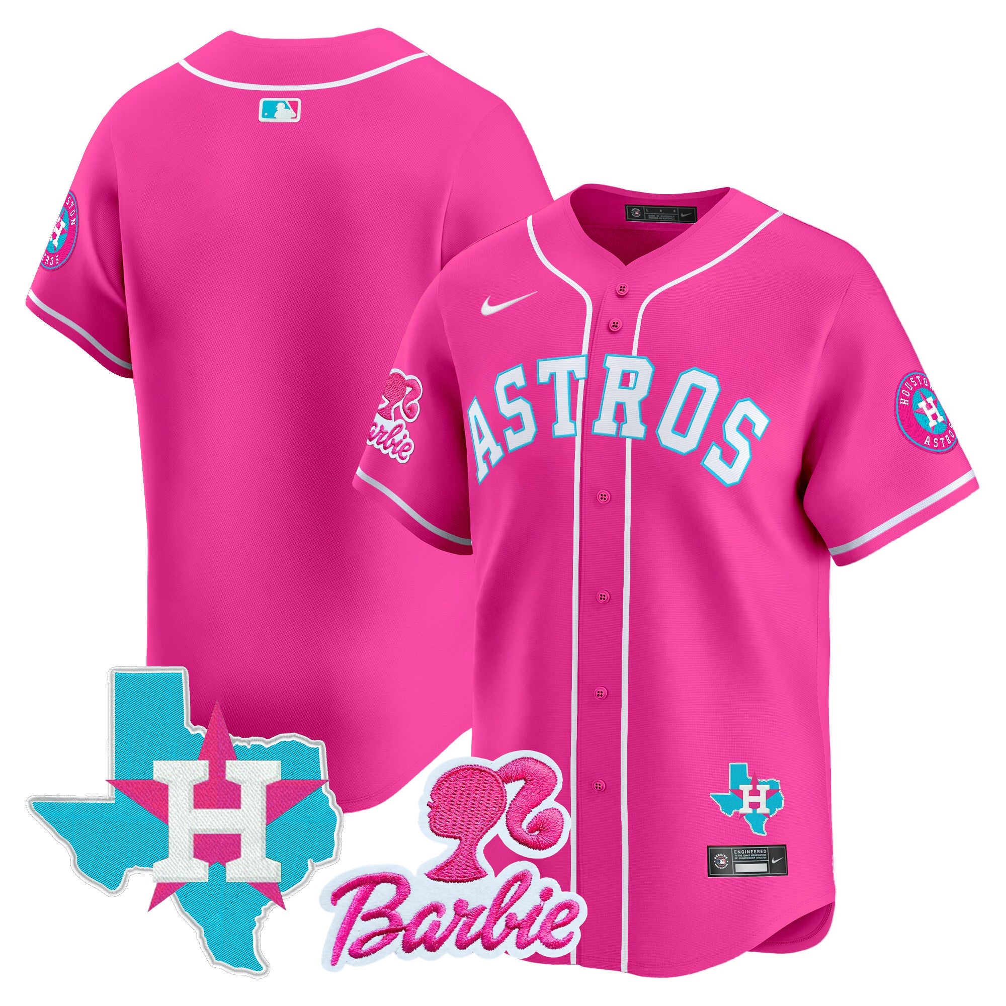 Unisex Barbie Patch Vapor Premier Limited Jersey