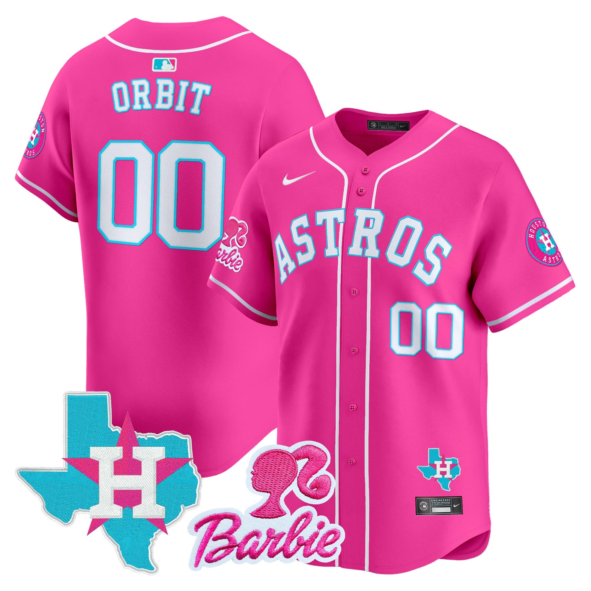 Unisex Barbie Patch Vapor Premier Limited Jersey