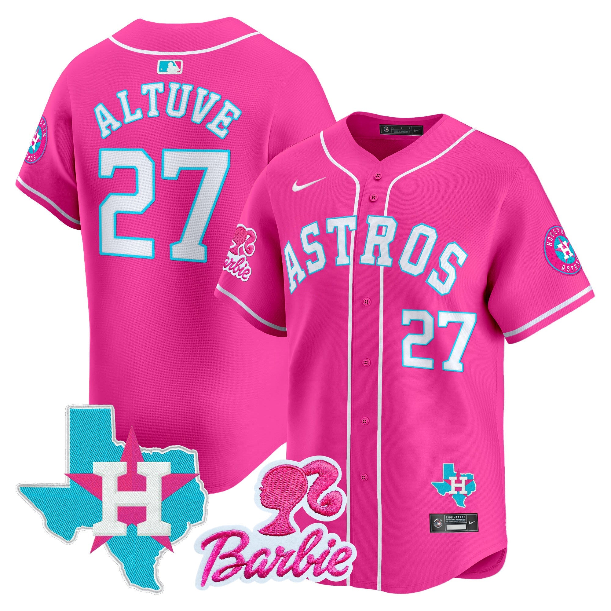 Unisex Barbie Patch Vapor Premier Limited Jersey