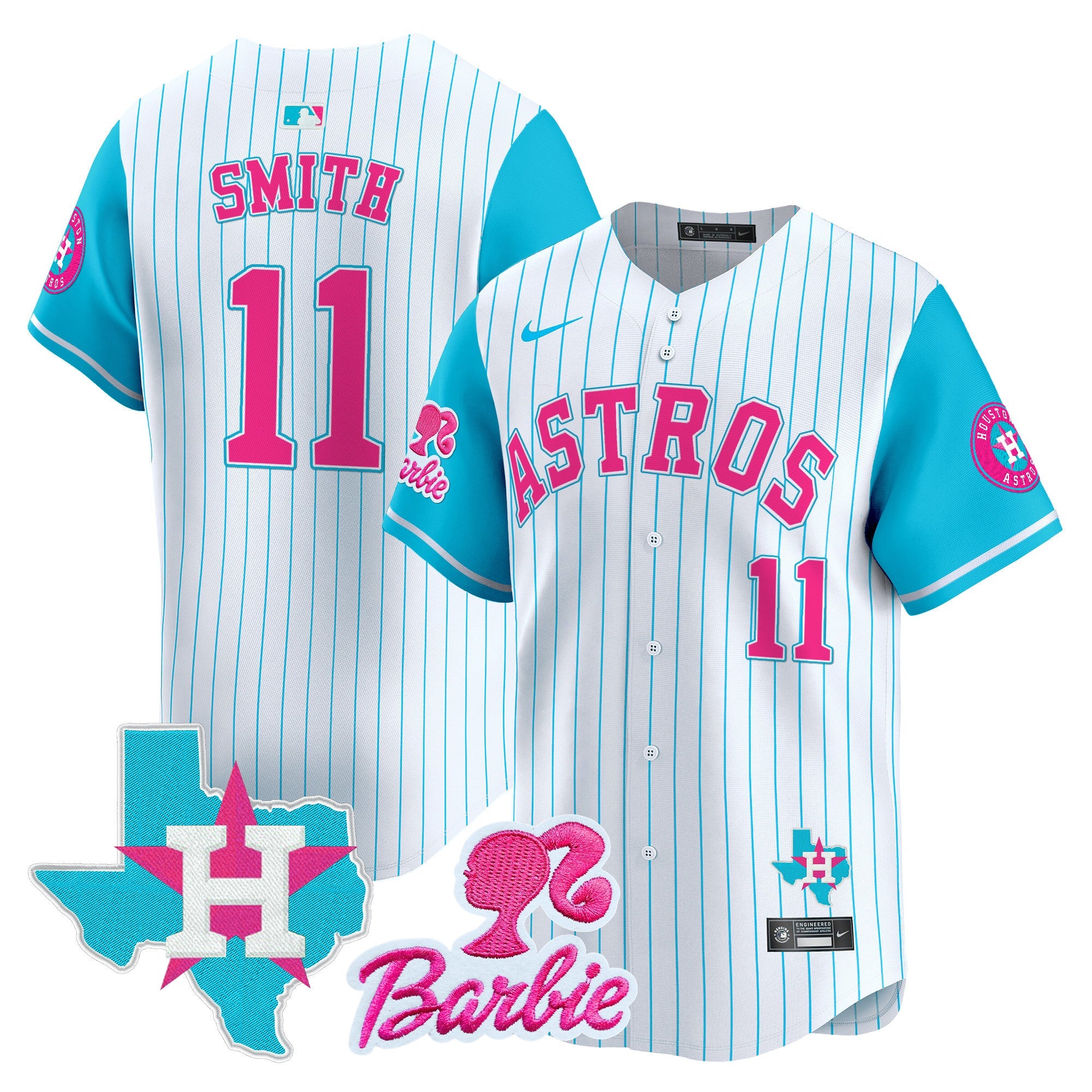Unisex Barbie Patch Vapor Premier Limited Jersey