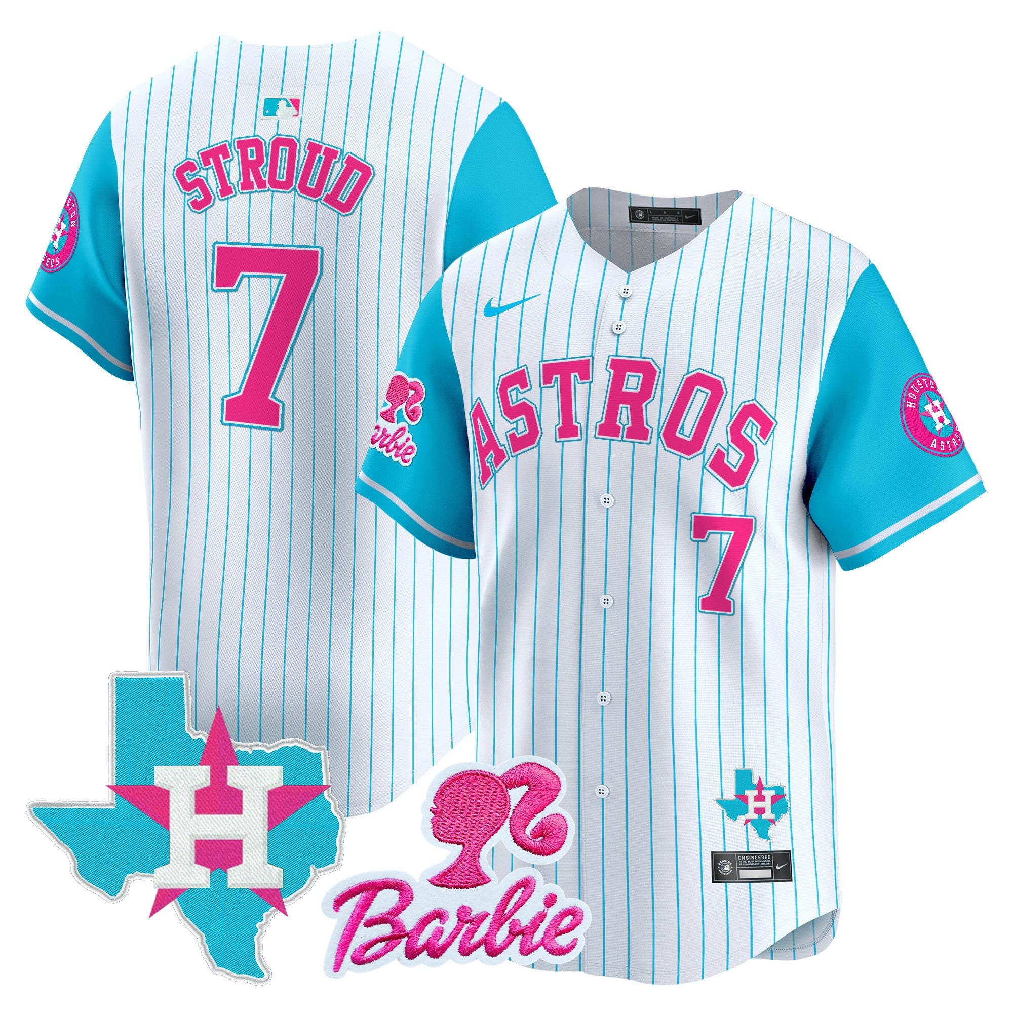 Unisex Barbie Patch Vapor Premier Limited Jersey