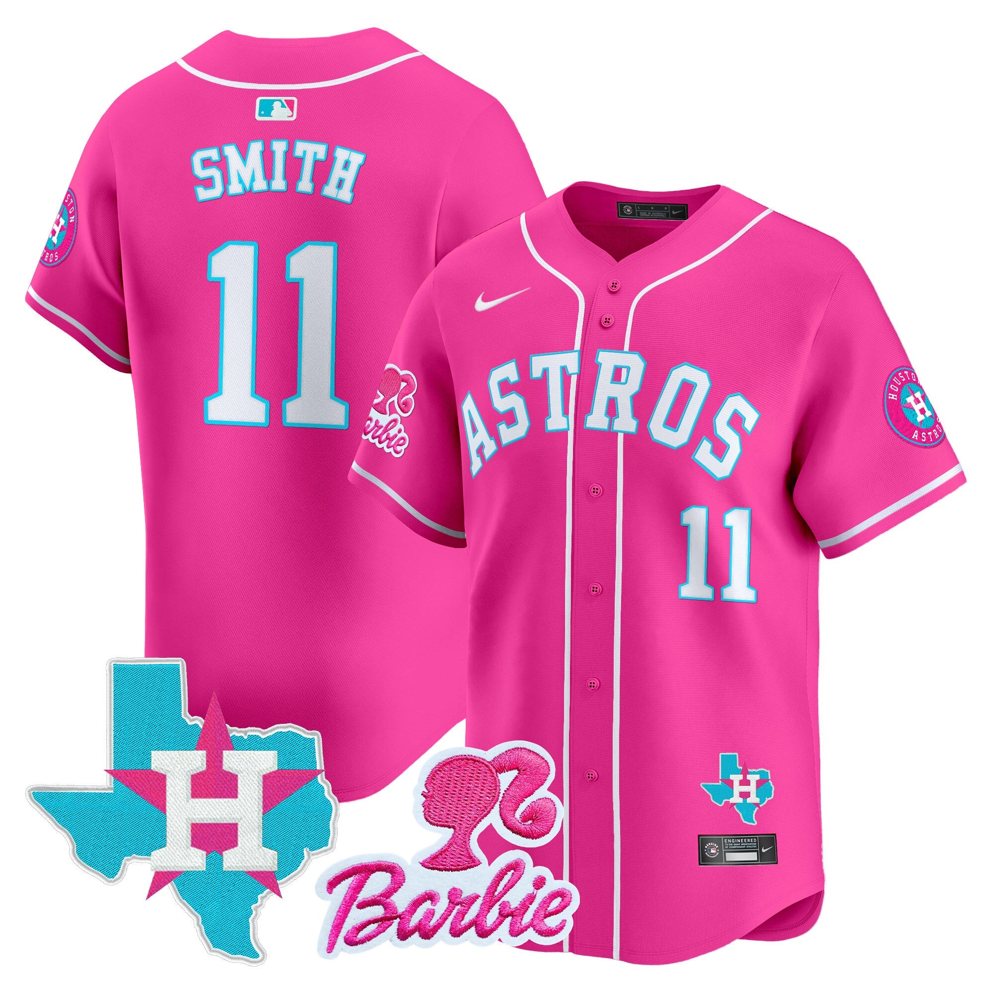 Unisex Barbie Patch Vapor Premier Limited Jersey