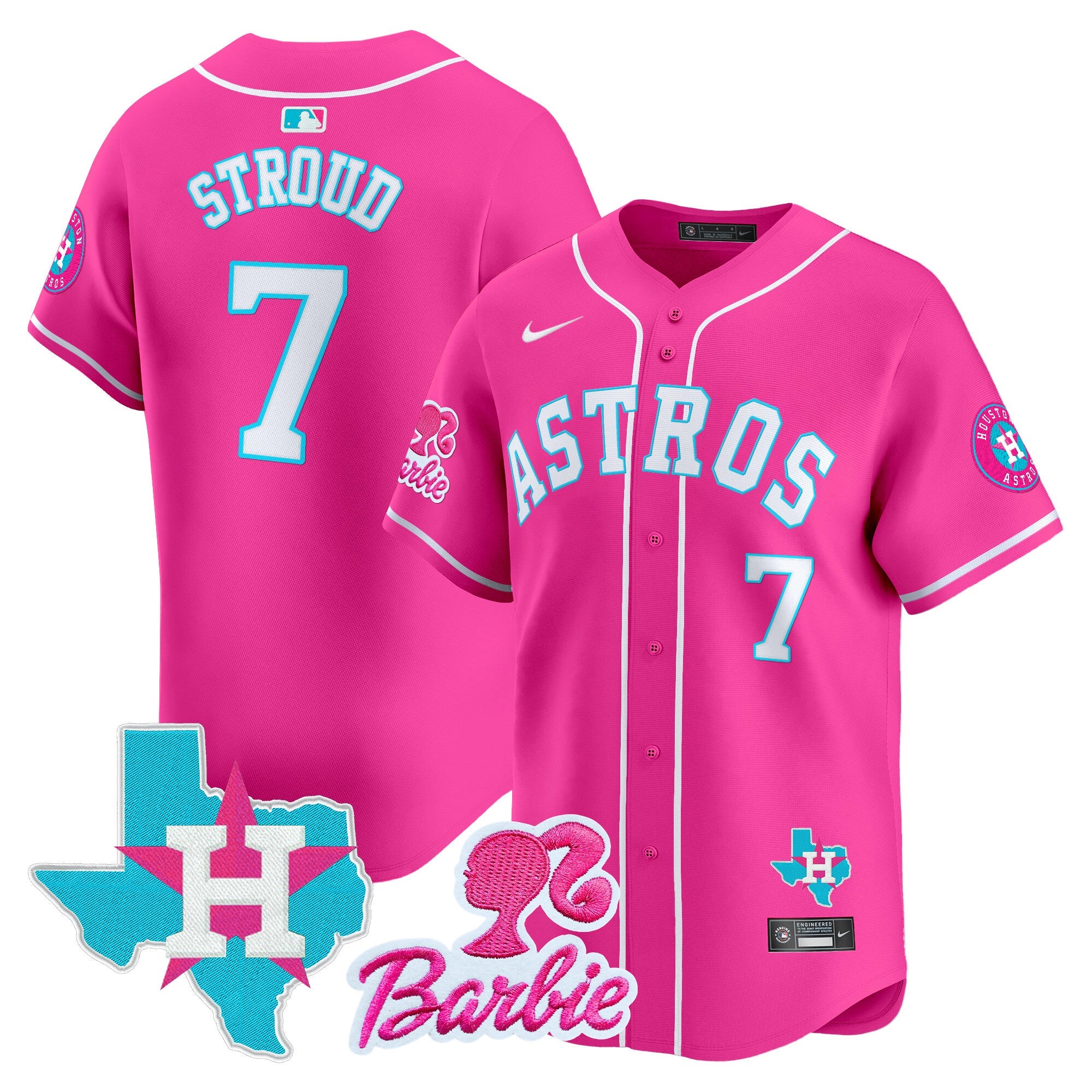 Unisex Barbie Patch Vapor Premier Limited Jersey