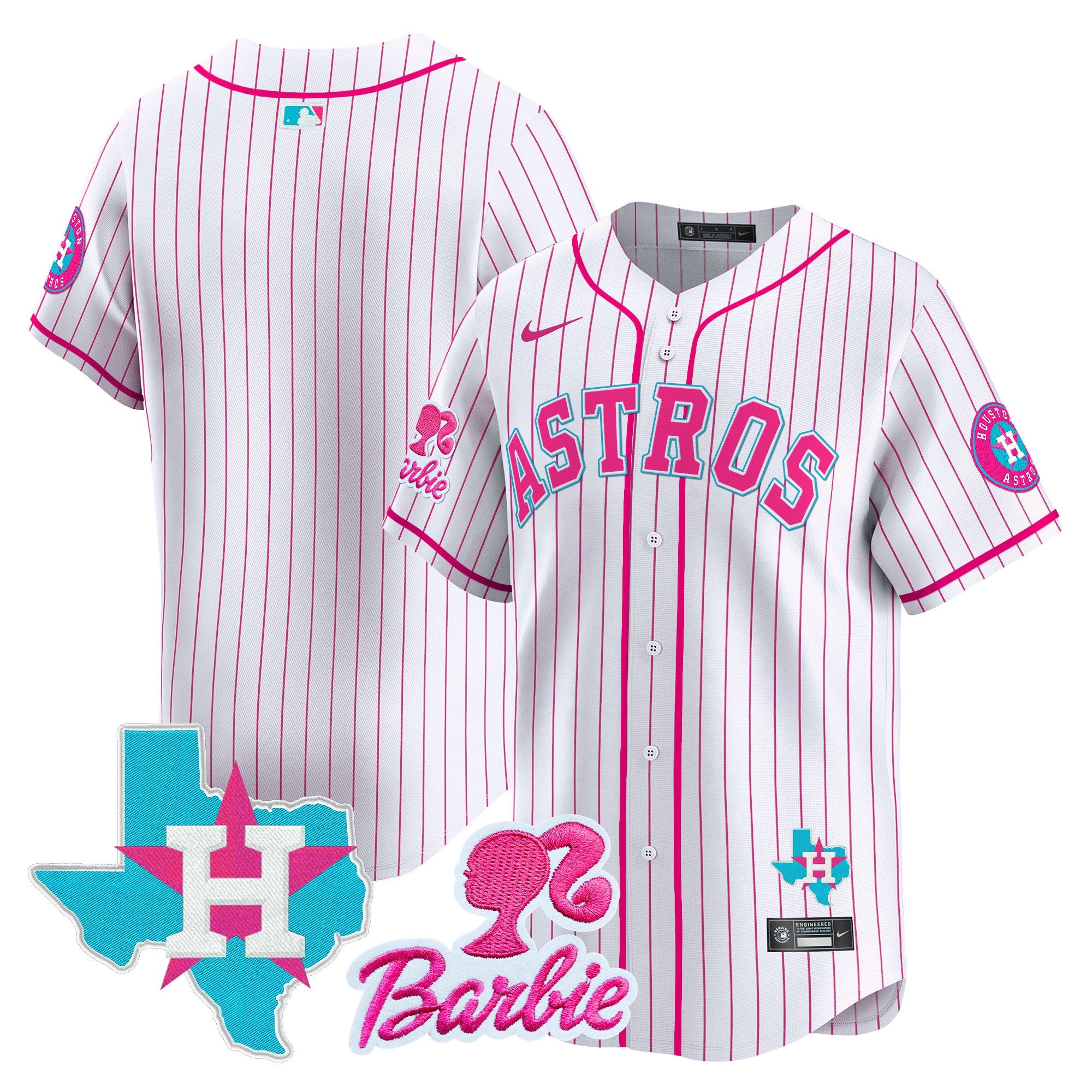 Unisex Barbie Patch Vapor Premier Limited Jersey