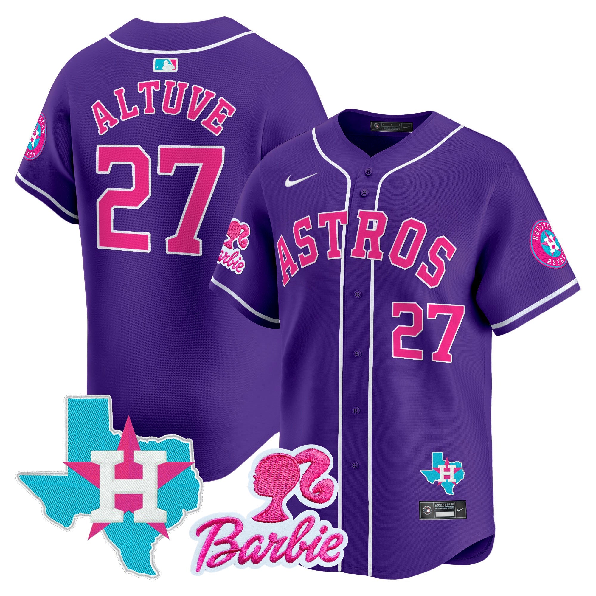 Unisex Barbie Patch Vapor Premier Limited Jersey