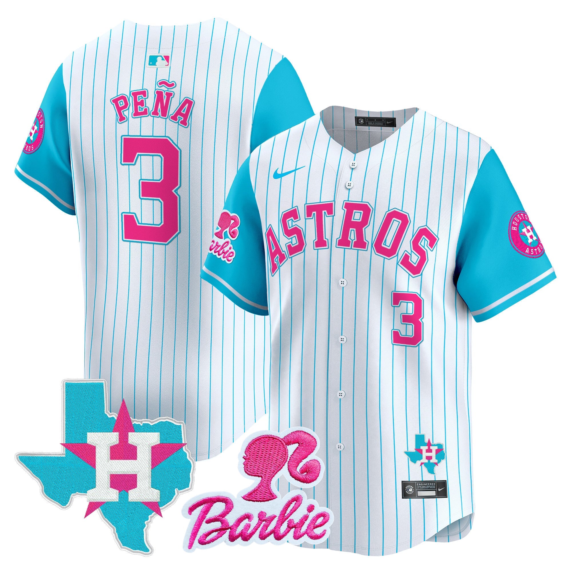 Unisex Barbie Patch Vapor Premier Limited Jersey