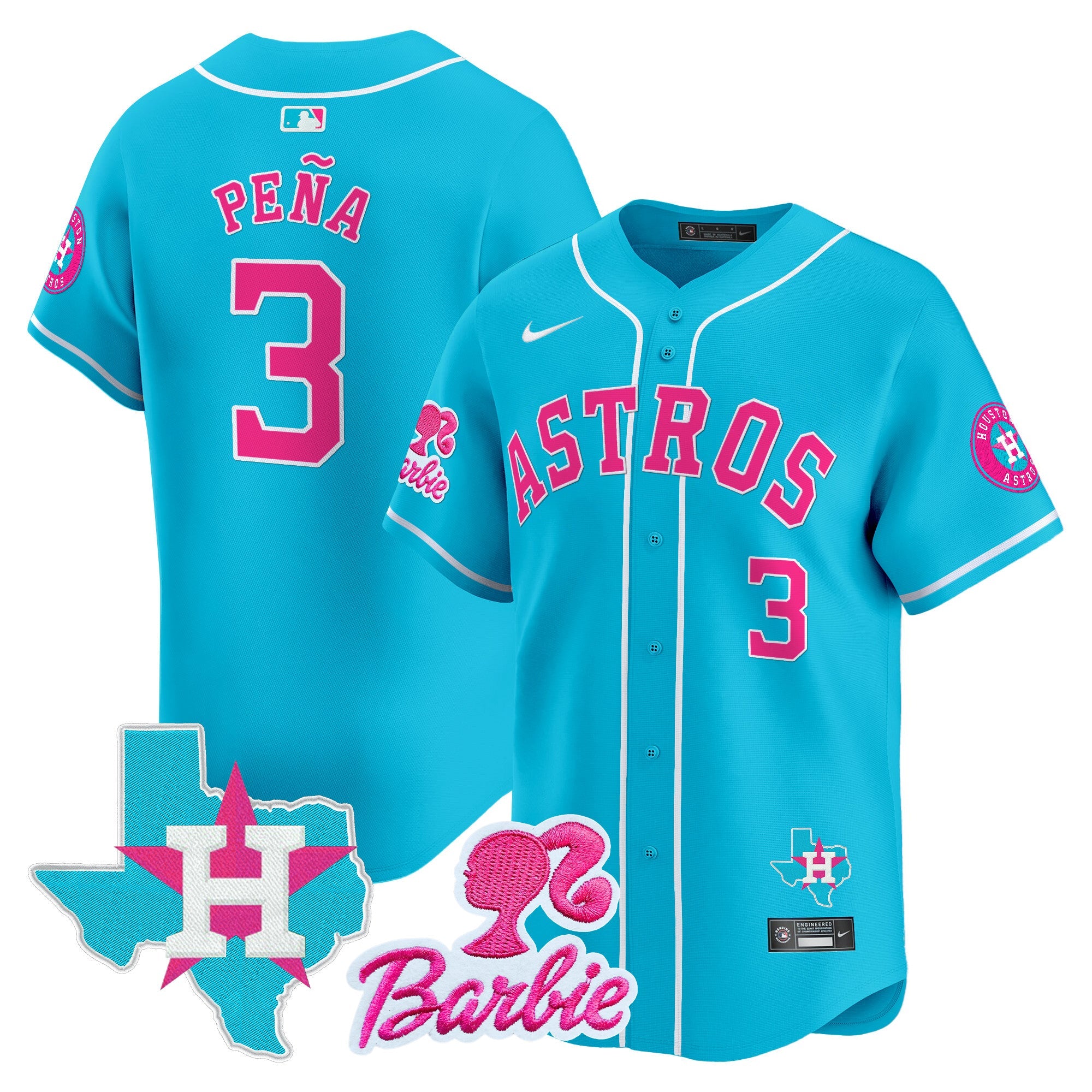 Unisex Barbie Patch Vapor Premier Limited Jersey