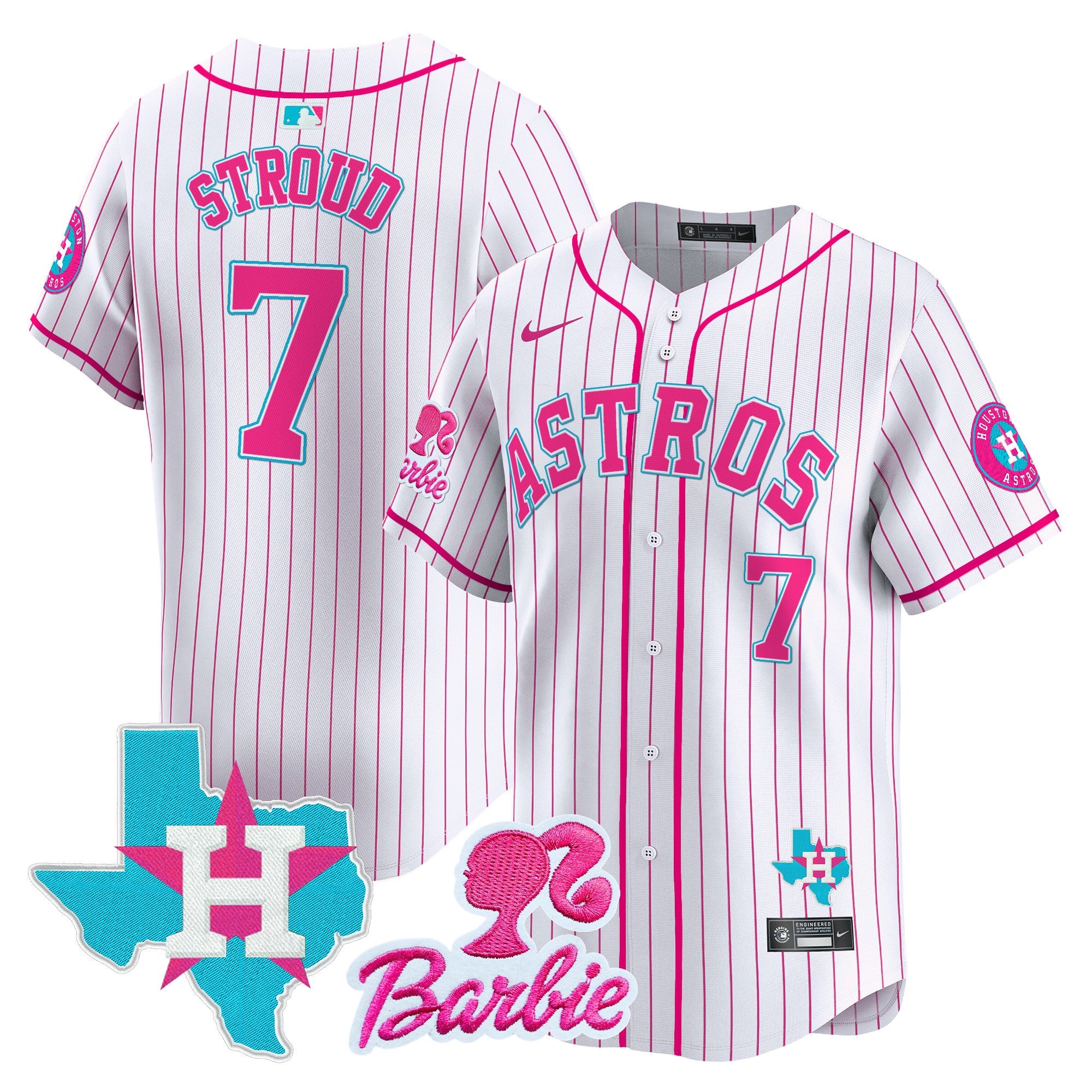 Unisex Barbie Patch Vapor Premier Limited Jersey