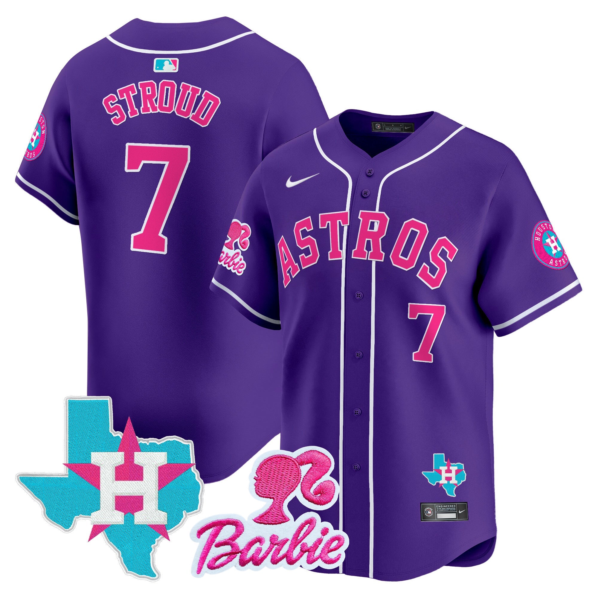 Unisex Barbie Patch Vapor Premier Limited Jersey