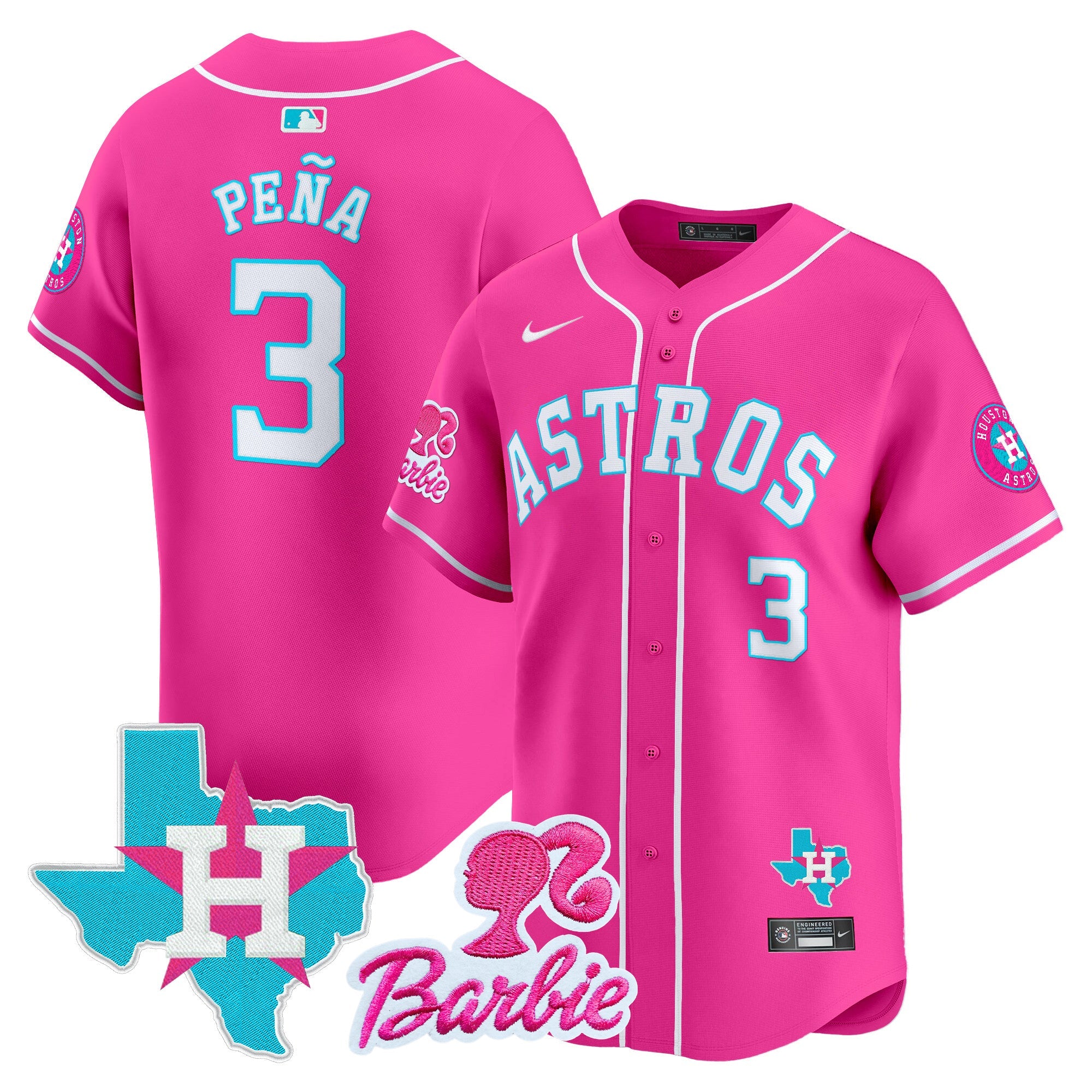 Unisex Barbie Patch Vapor Premier Limited Jersey