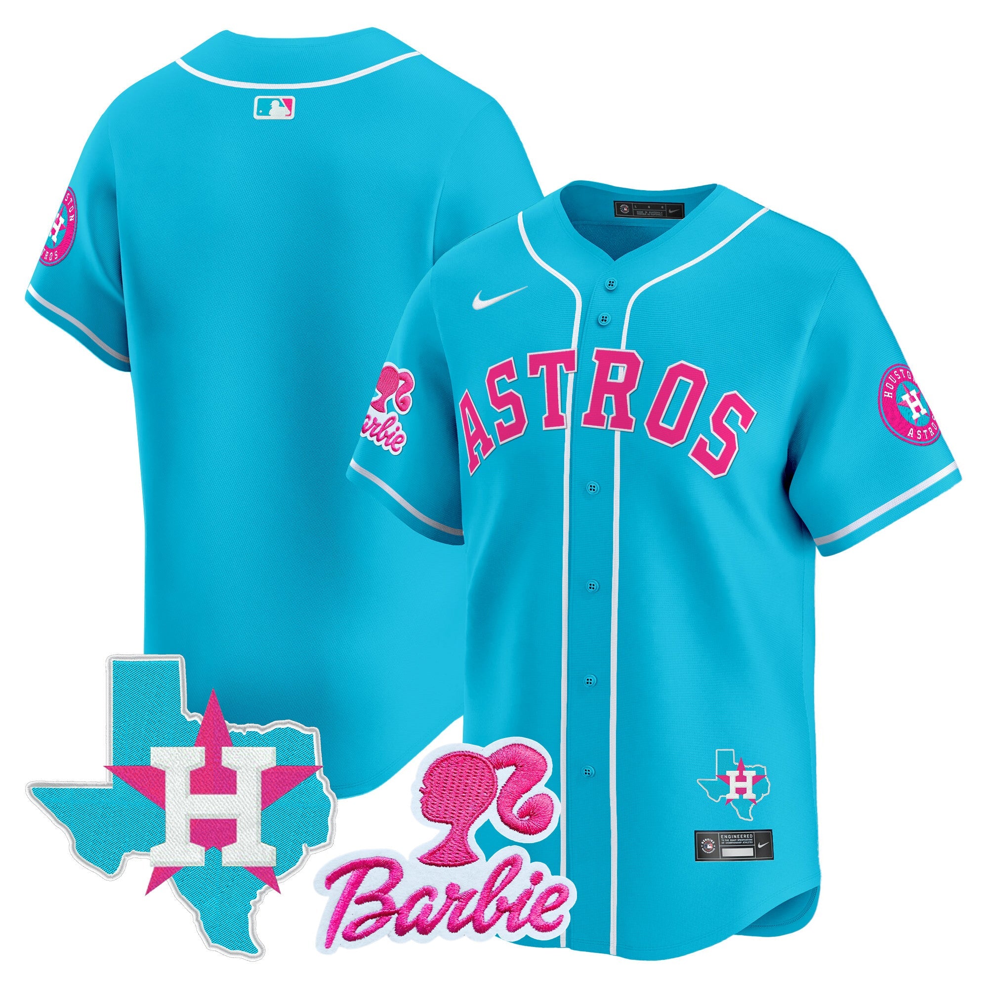 Unisex Barbie Patch Vapor Premier Limited Jersey