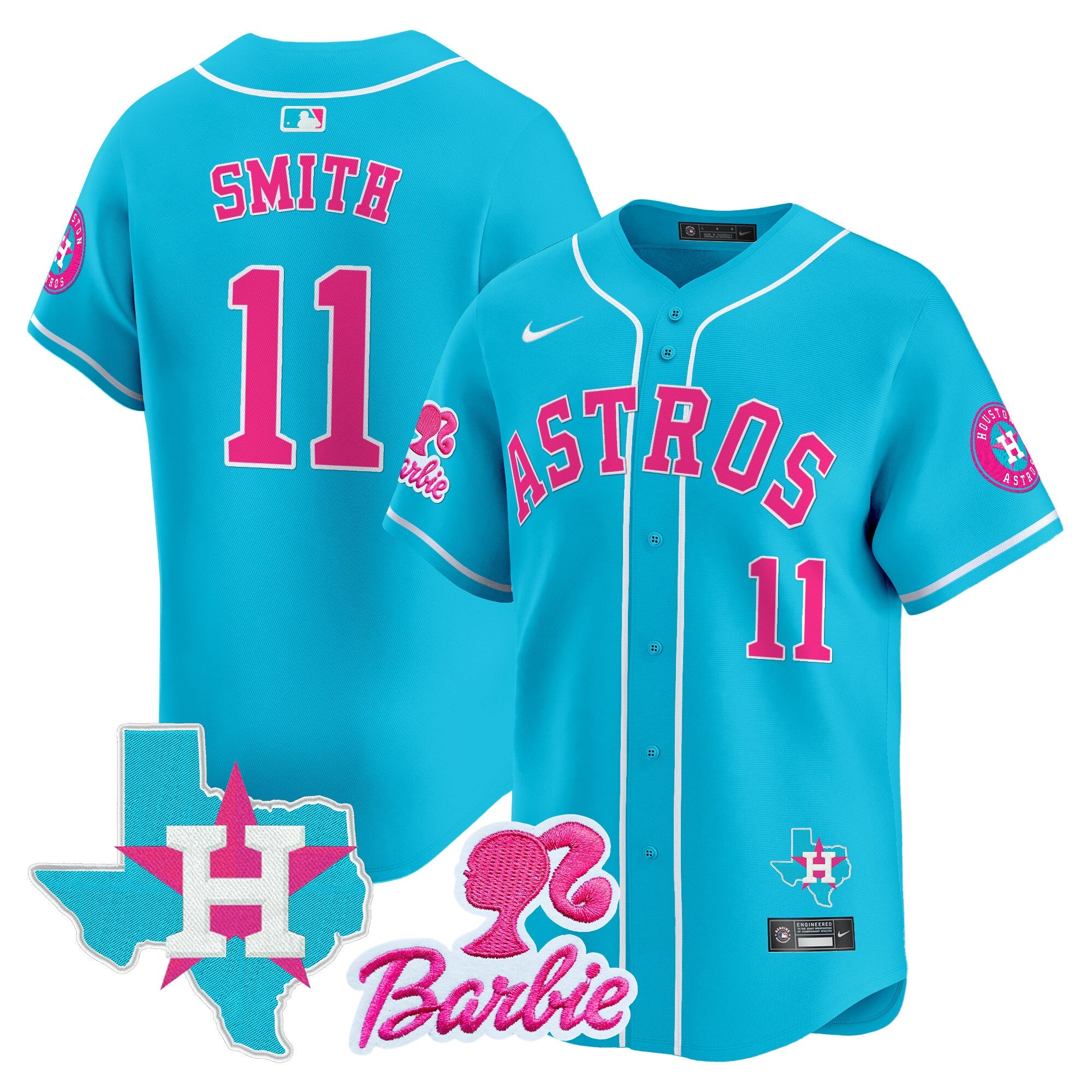 Unisex Barbie Patch Vapor Premier Limited Jersey