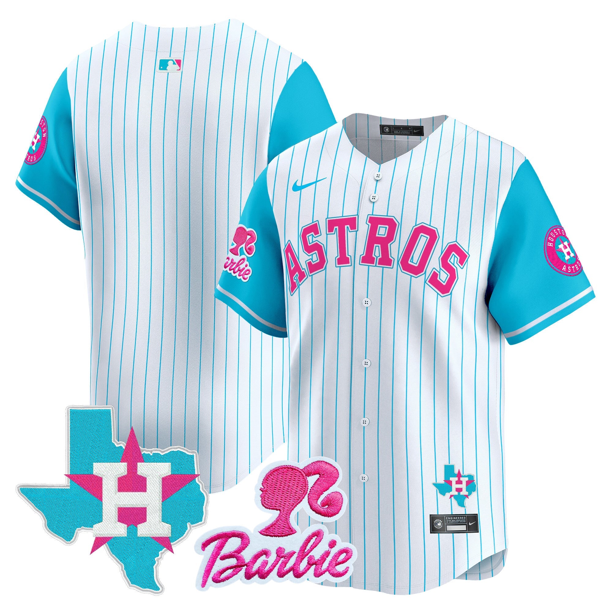 Unisex Barbie Patch Vapor Premier Limited Jersey