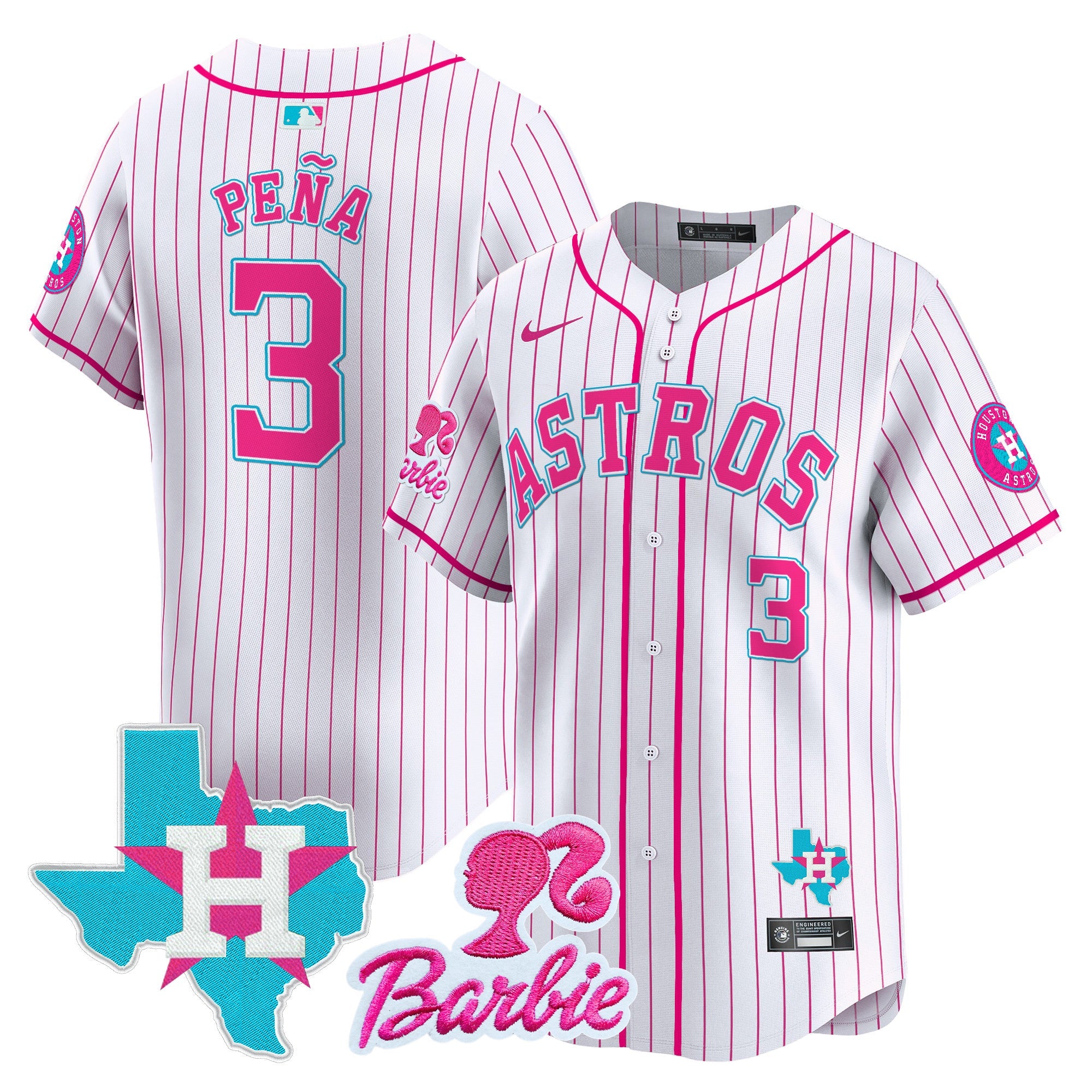 Unisex Barbie Patch Vapor Premier Limited Jersey