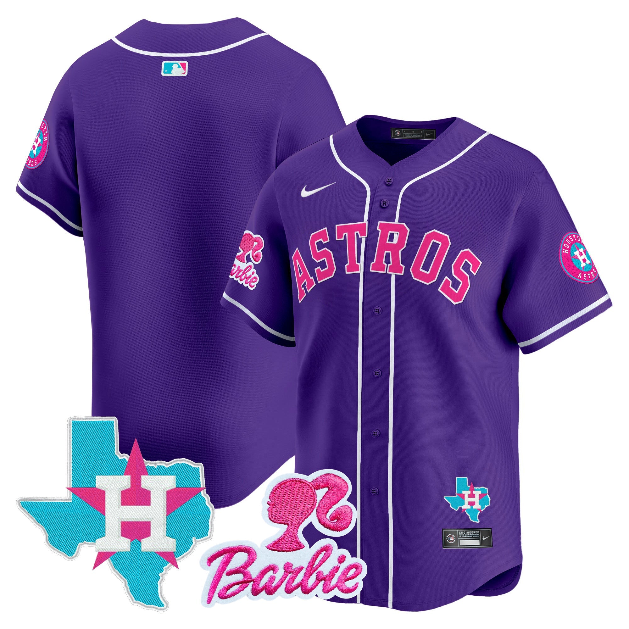 Unisex Barbie Patch Vapor Premier Limited Jersey