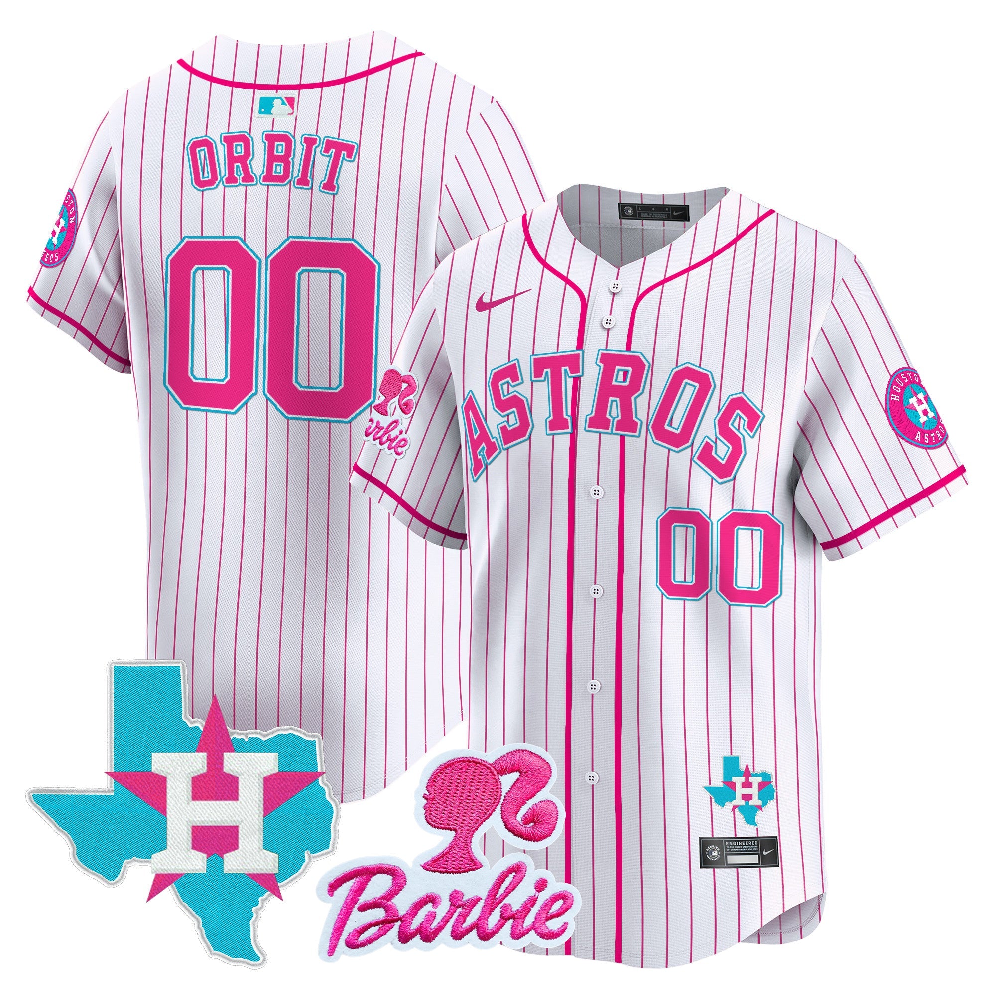 Unisex Barbie Patch Vapor Premier Limited Jersey