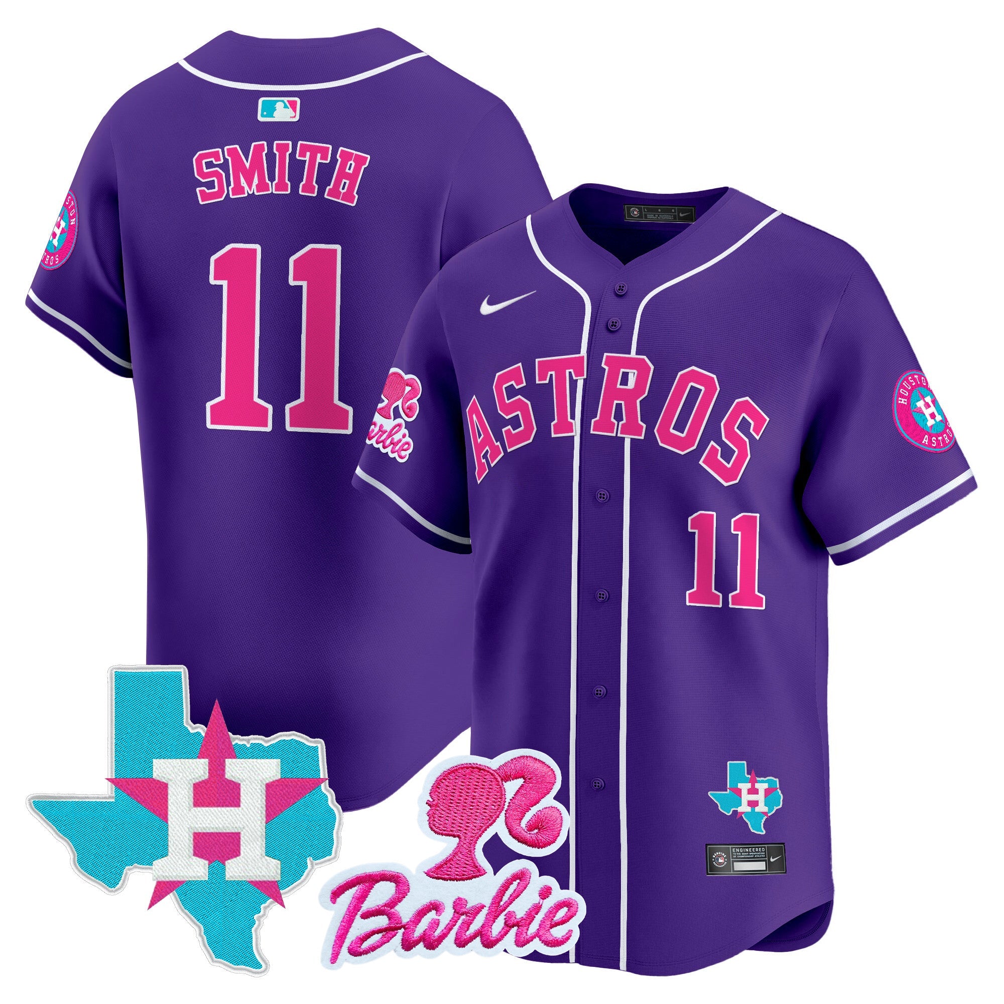 Unisex Barbie Patch Vapor Premier Limited Jersey