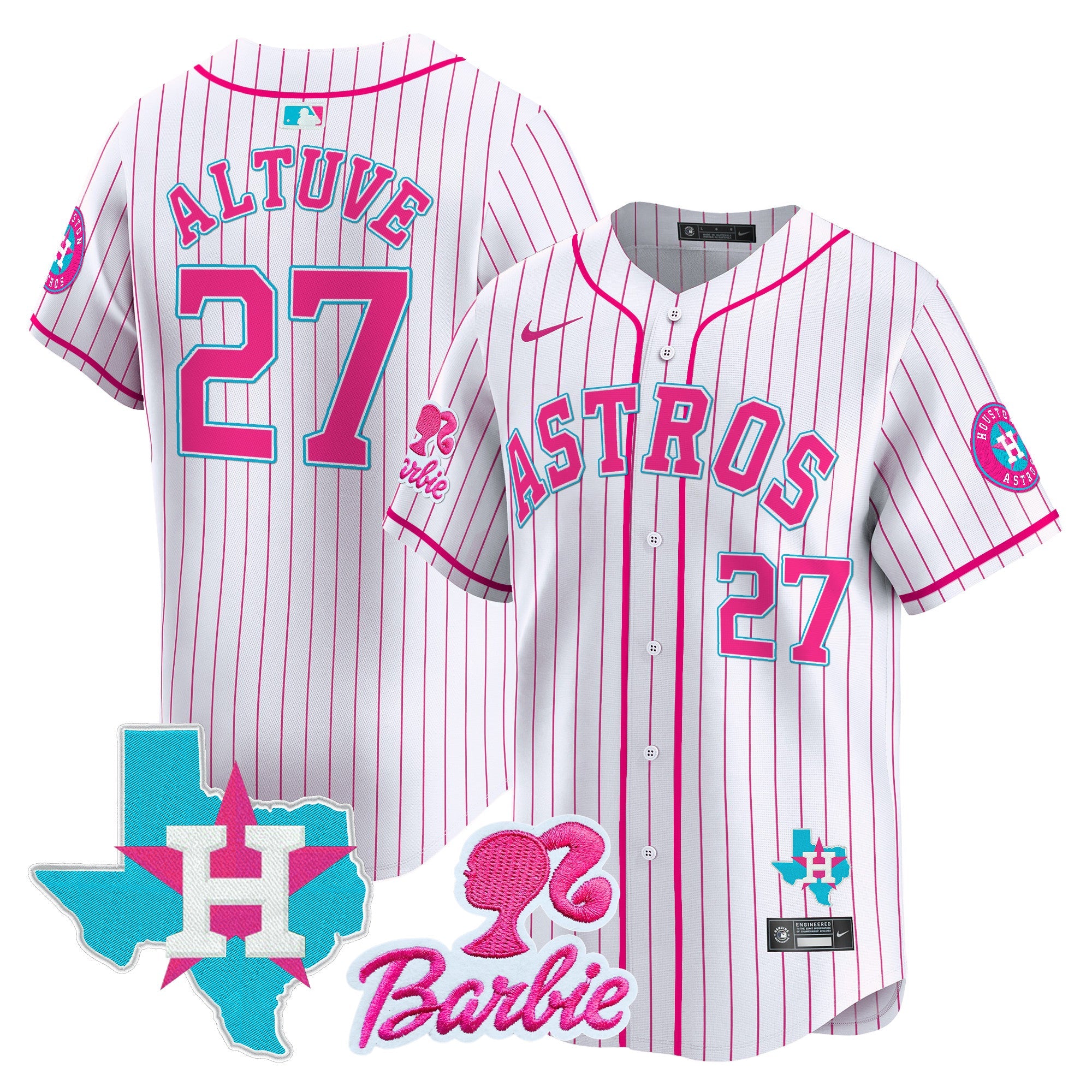 Unisex Barbie Patch Vapor Premier Limited Jersey