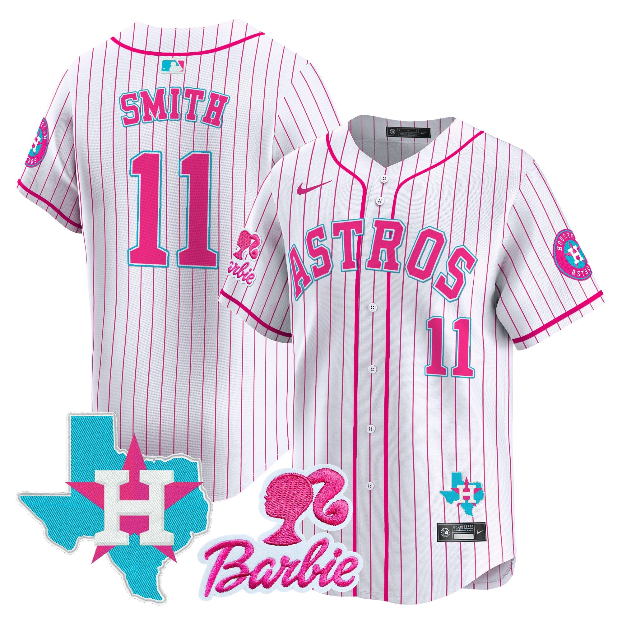 Unisex Barbie Patch Vapor Premier Limited Jersey