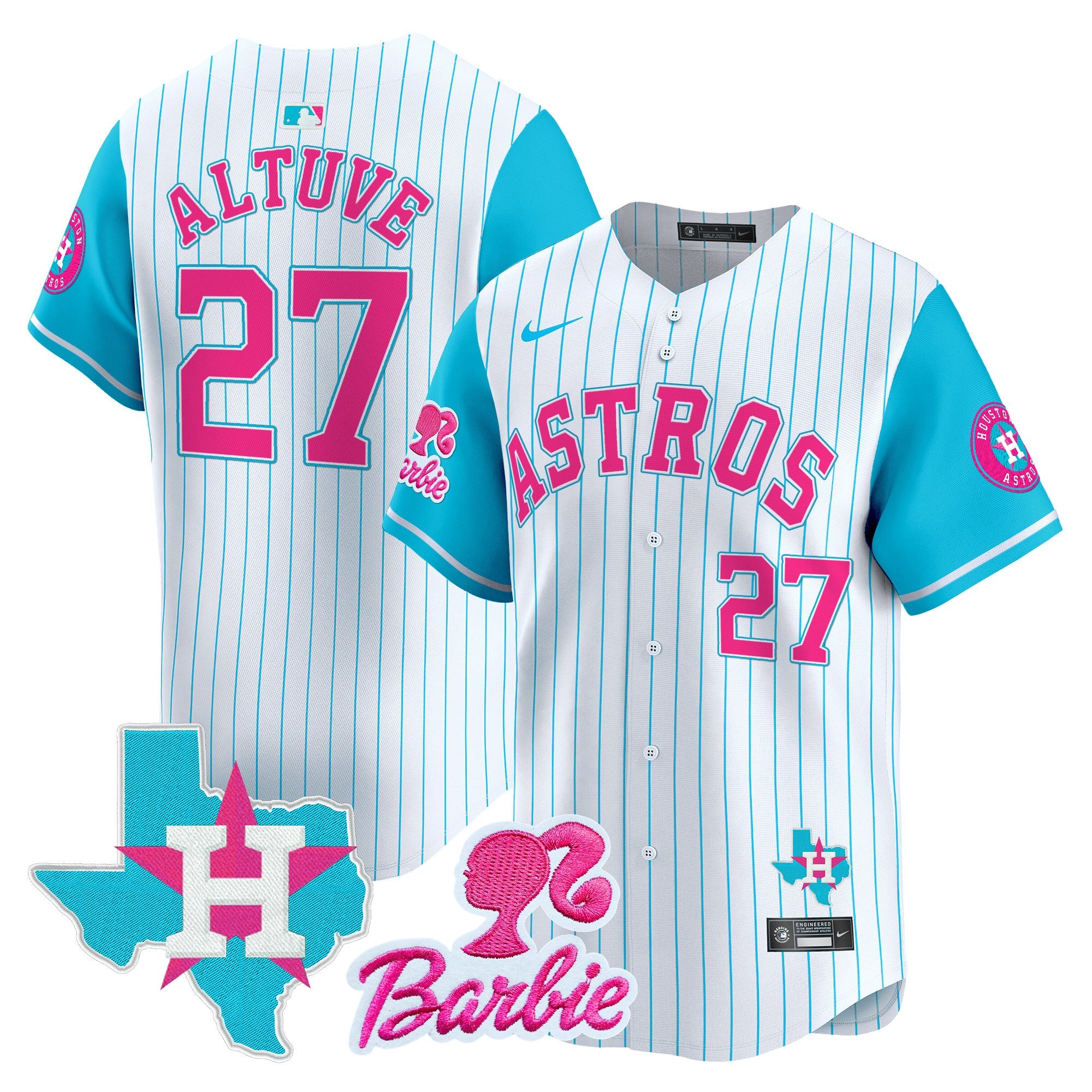 Unisex Barbie Patch Vapor Premier Limited Jersey