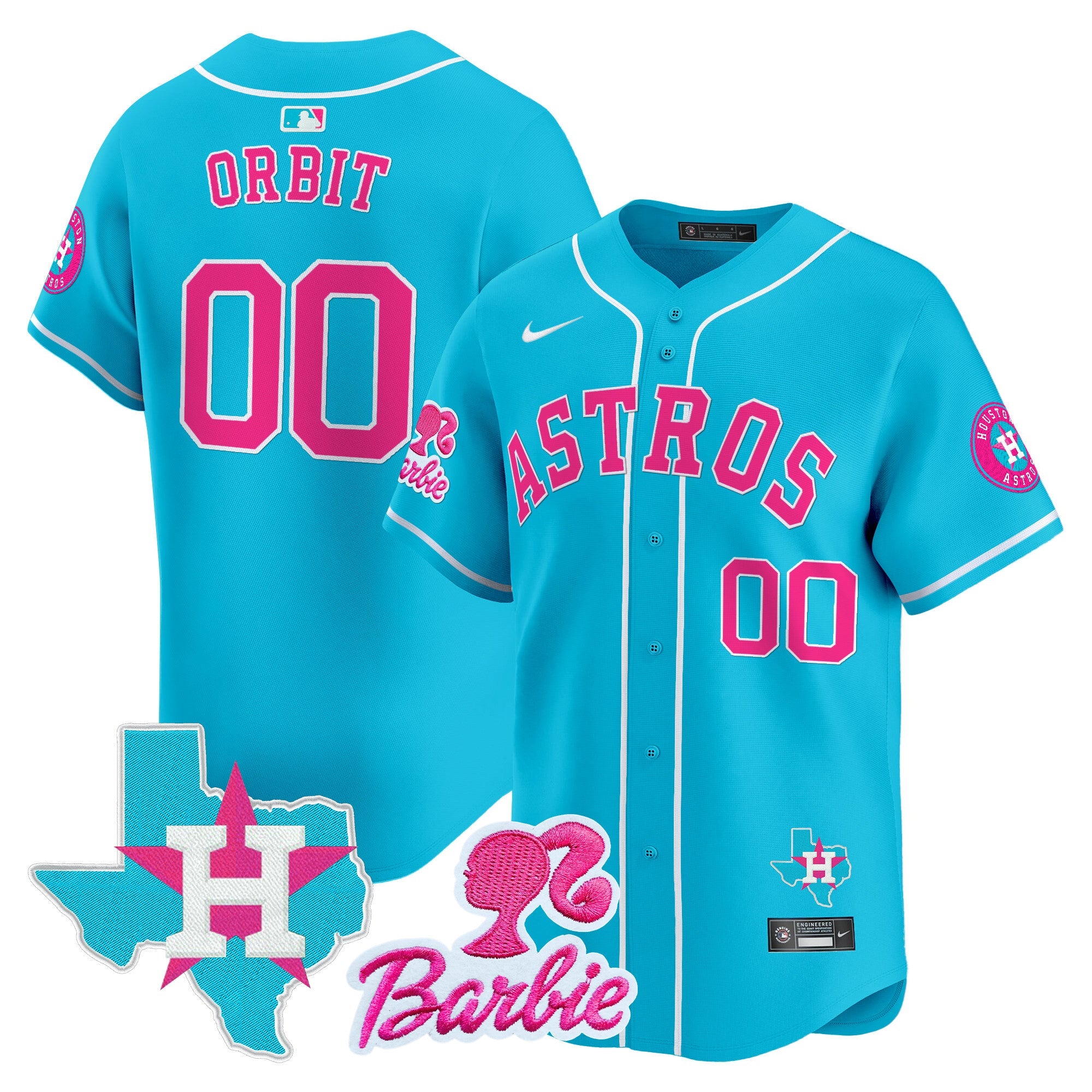 Unisex Barbie Patch Vapor Premier Limited Jersey