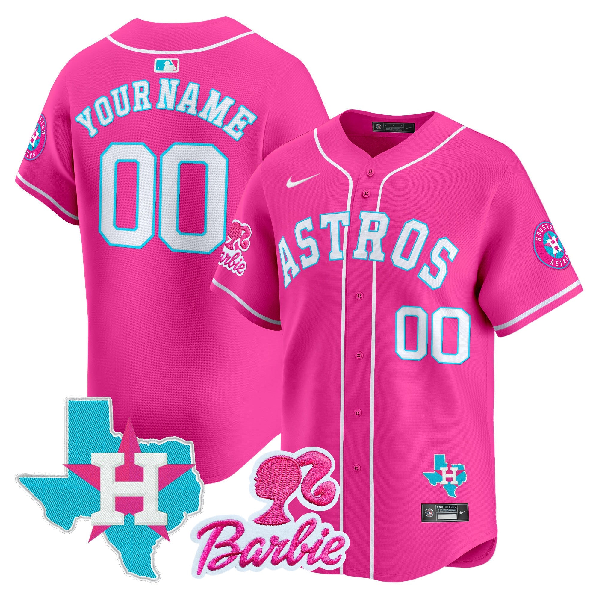 Barbie Patch Vapor Premier Limited Custom Jersey