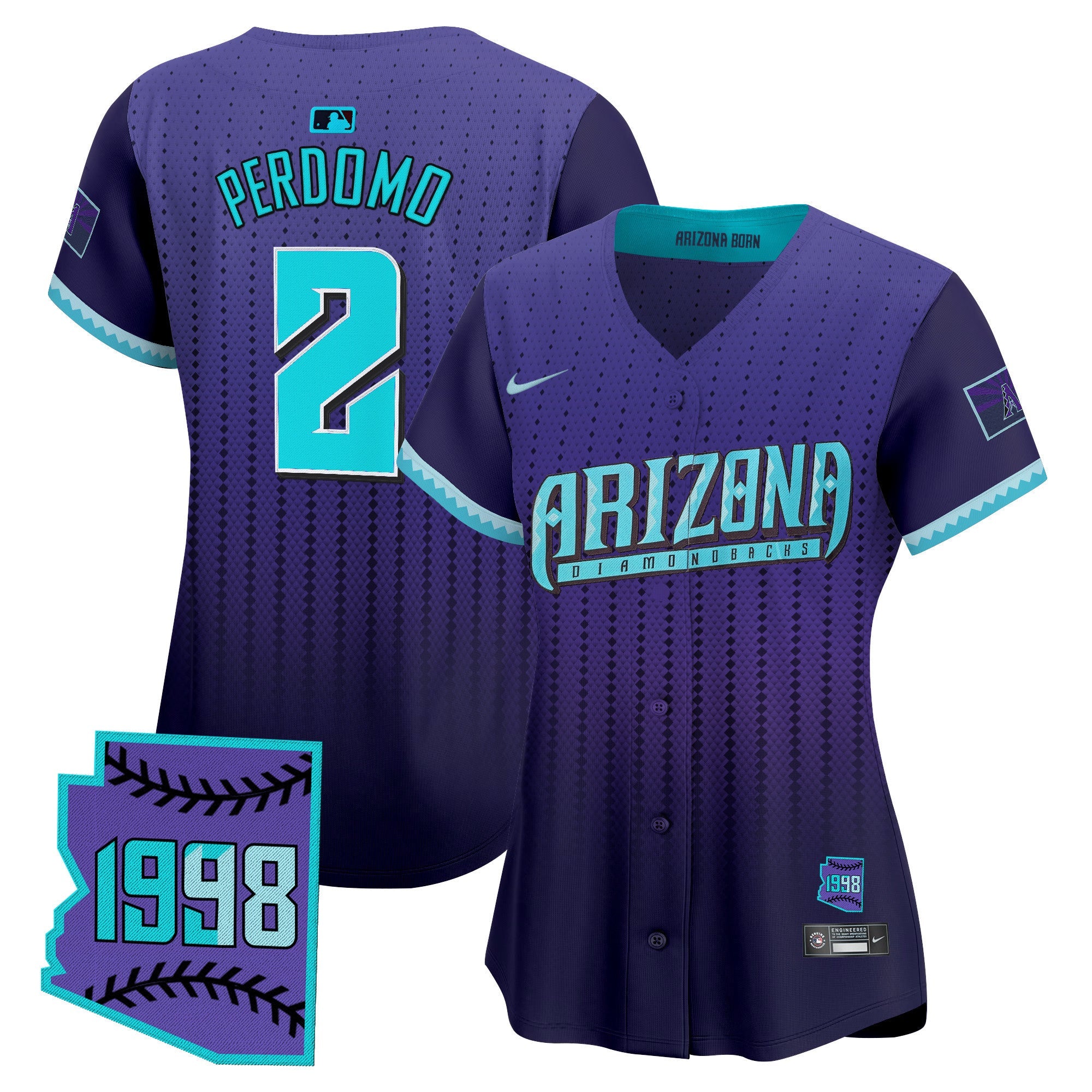 Women’s Arizona 2025 City Connect Vapor Premier Limited Jersey – Stitched