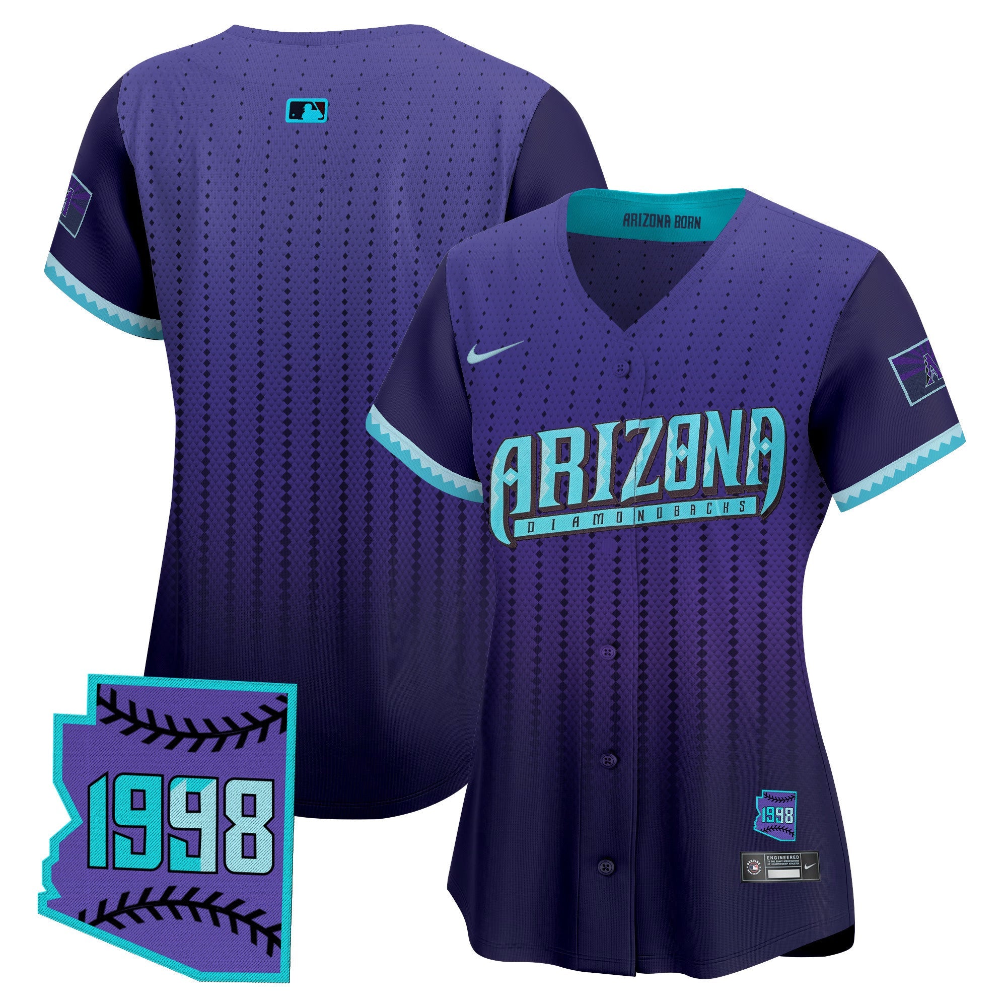 Women’s Arizona 2025 City Connect Vapor Premier Limited Jersey – Stitched