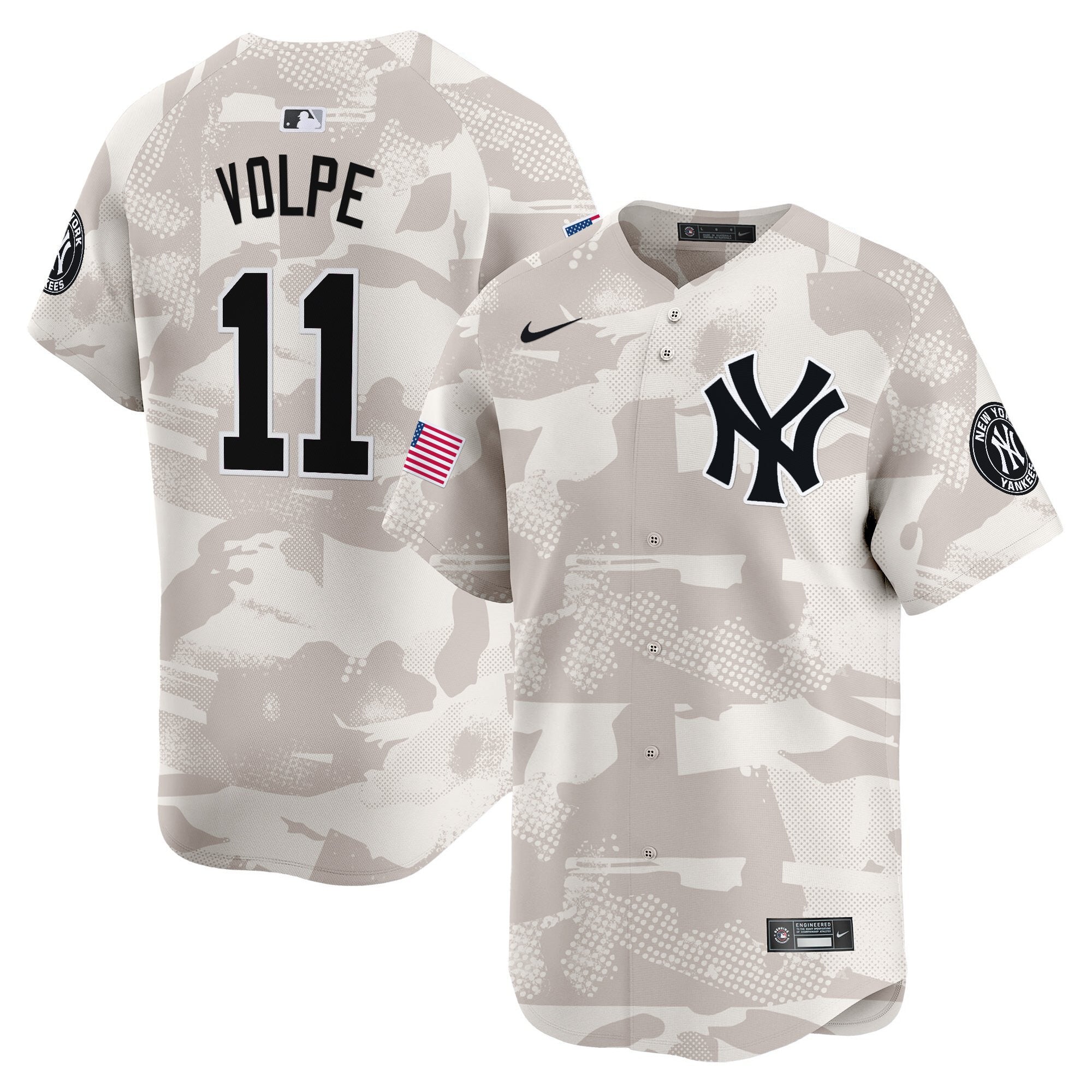 Men’s New York 2025 Armed Forces Day Vapor Premier Limited Jersey – Stitched