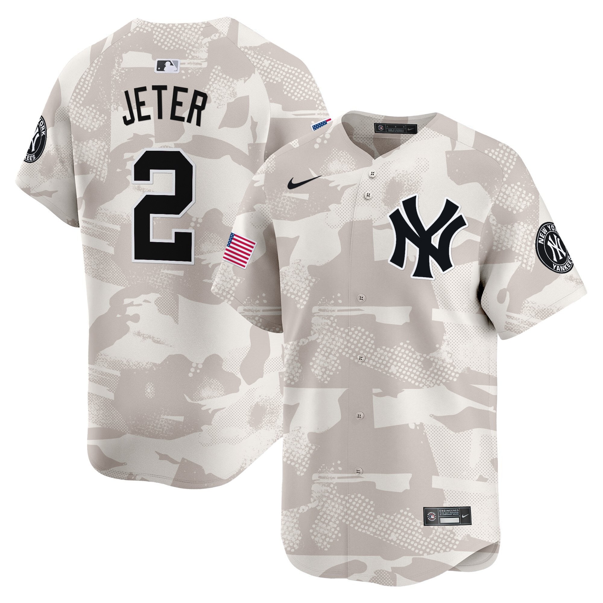 Men’s New York 2025 Armed Forces Day Vapor Premier Limited Jersey – Stitched