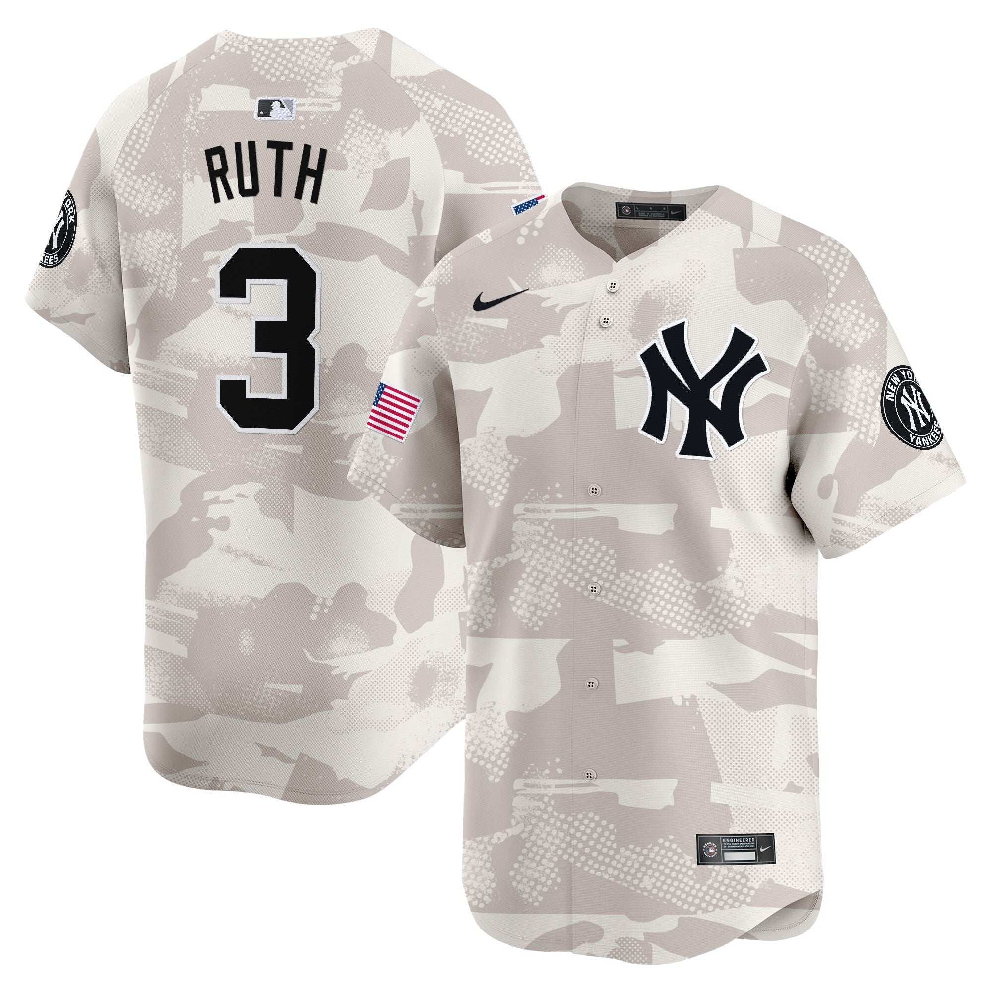 Men’s New York 2025 Armed Forces Day Vapor Premier Limited Jersey – Stitched