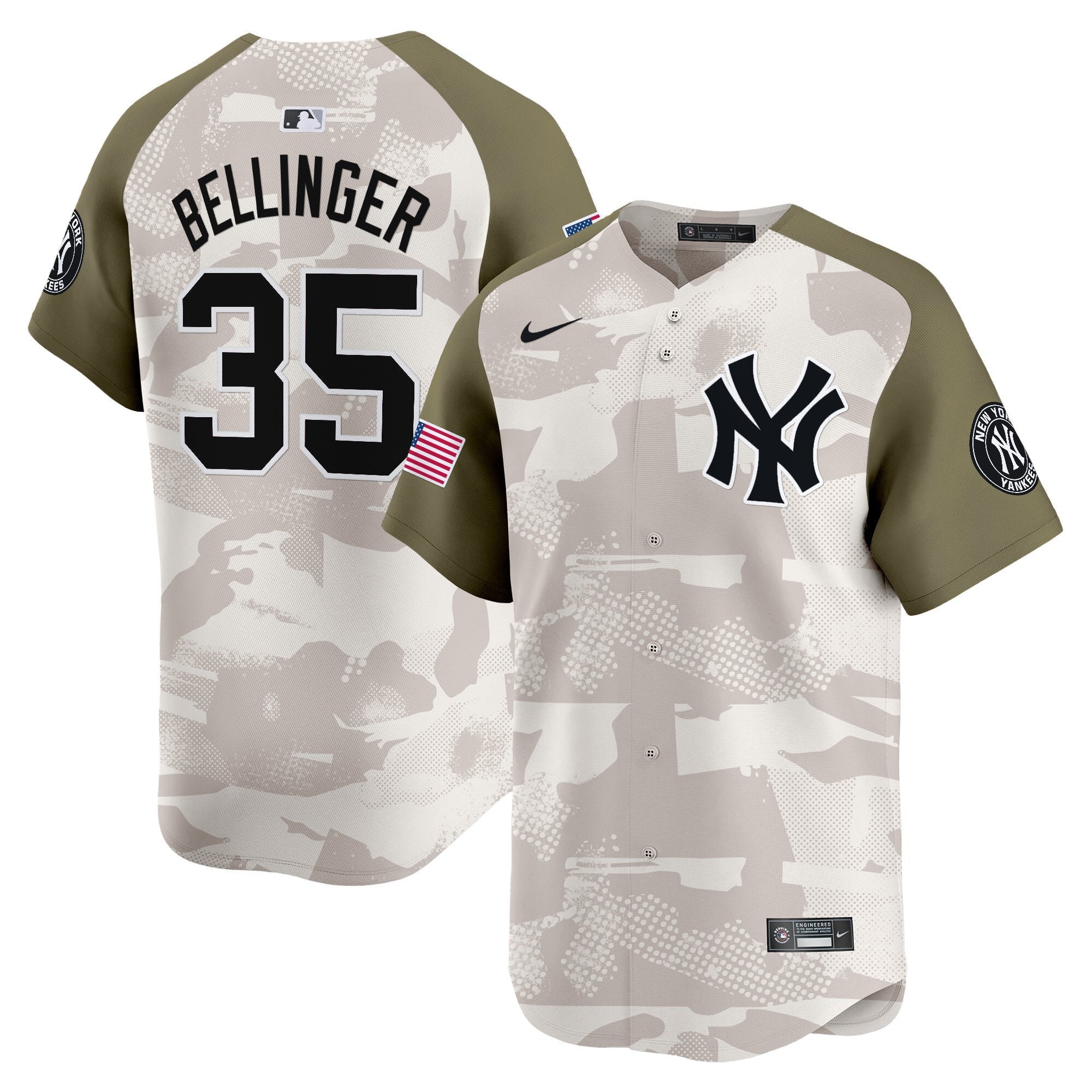 Men’s New York 2025 Armed Forces Day Vapor Premier Limited Jersey – Stitched