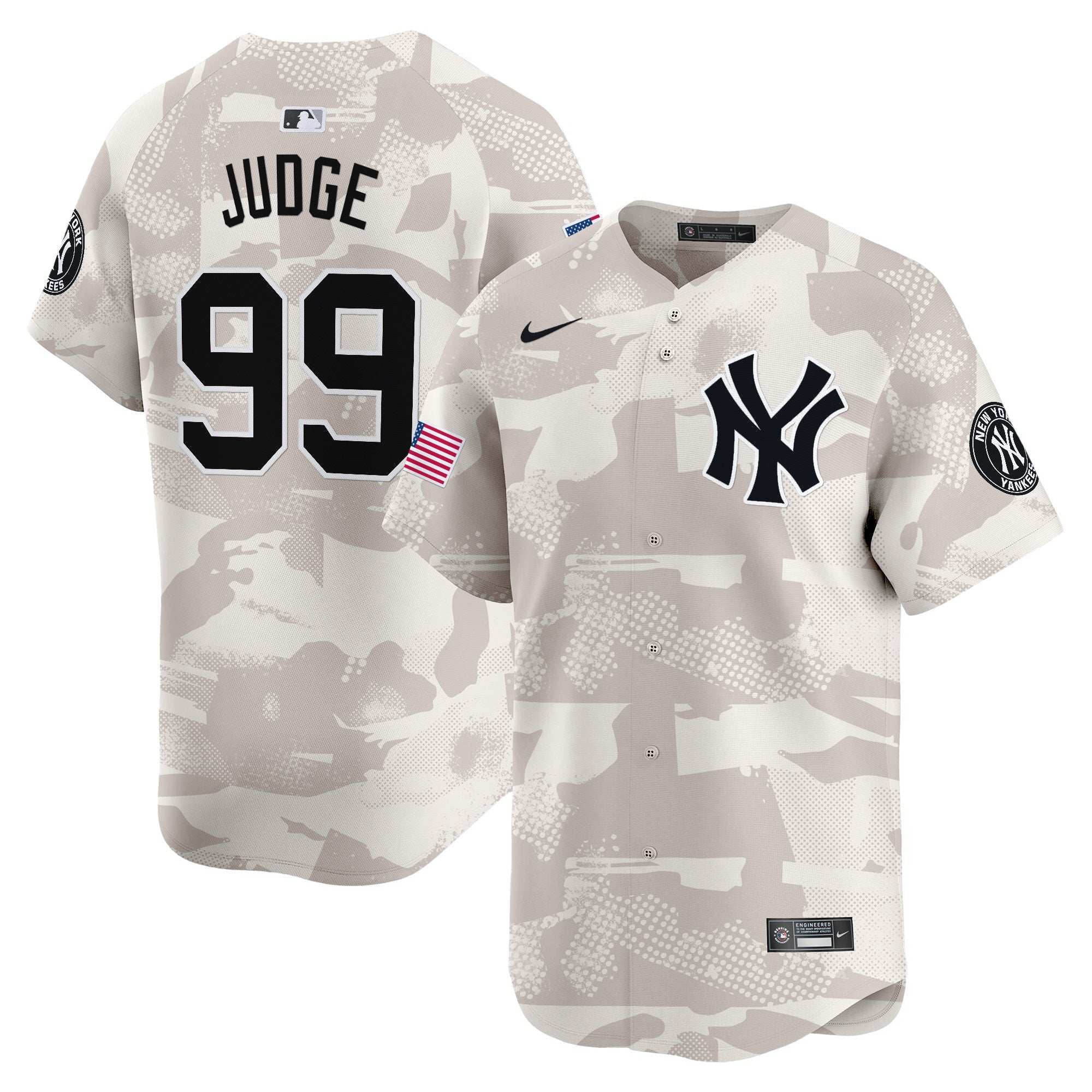 Men’s New York 2025 Armed Forces Day Vapor Premier Limited Jersey – Stitched