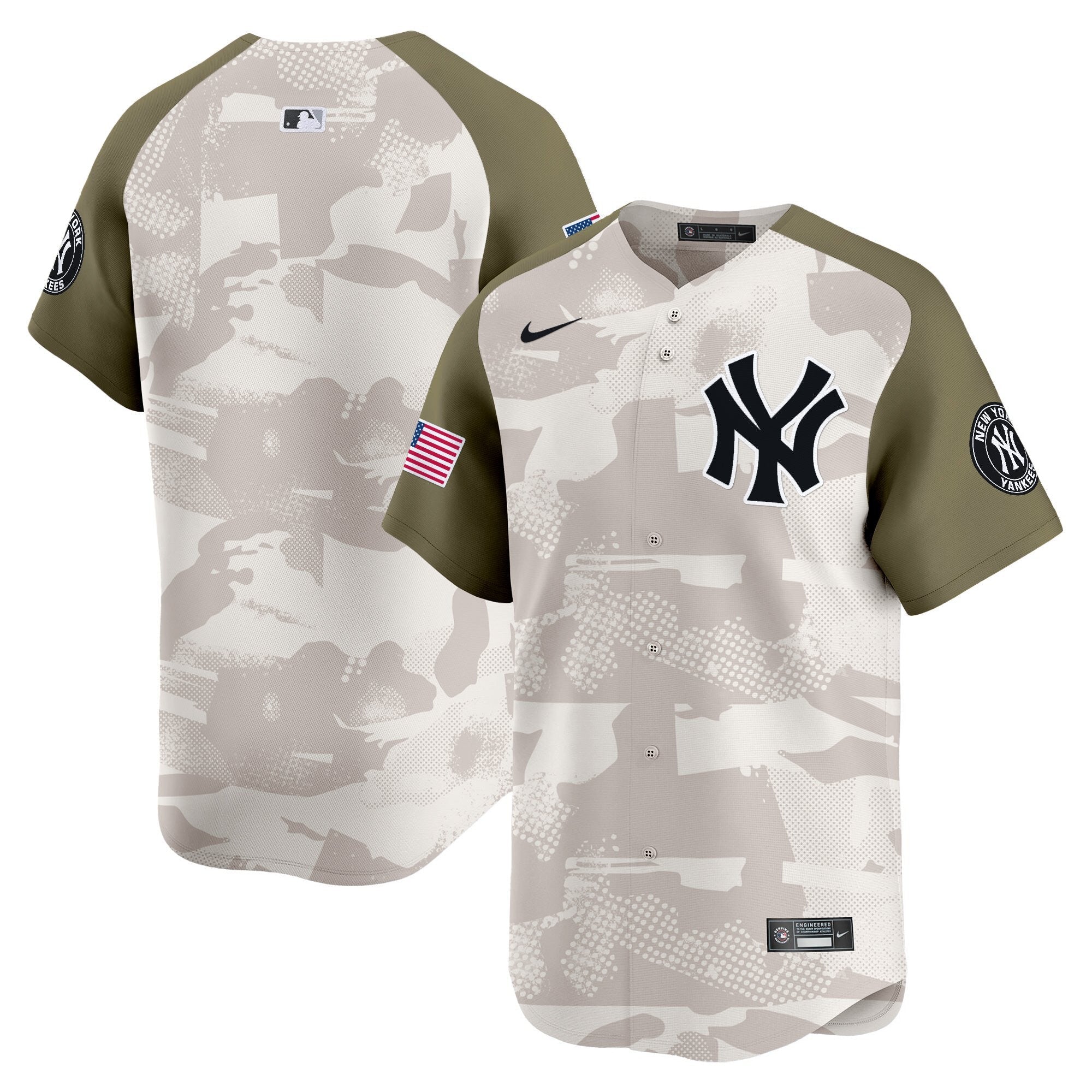 Men’s New York 2025 Armed Forces Day Vapor Premier Limited Jersey – Stitched