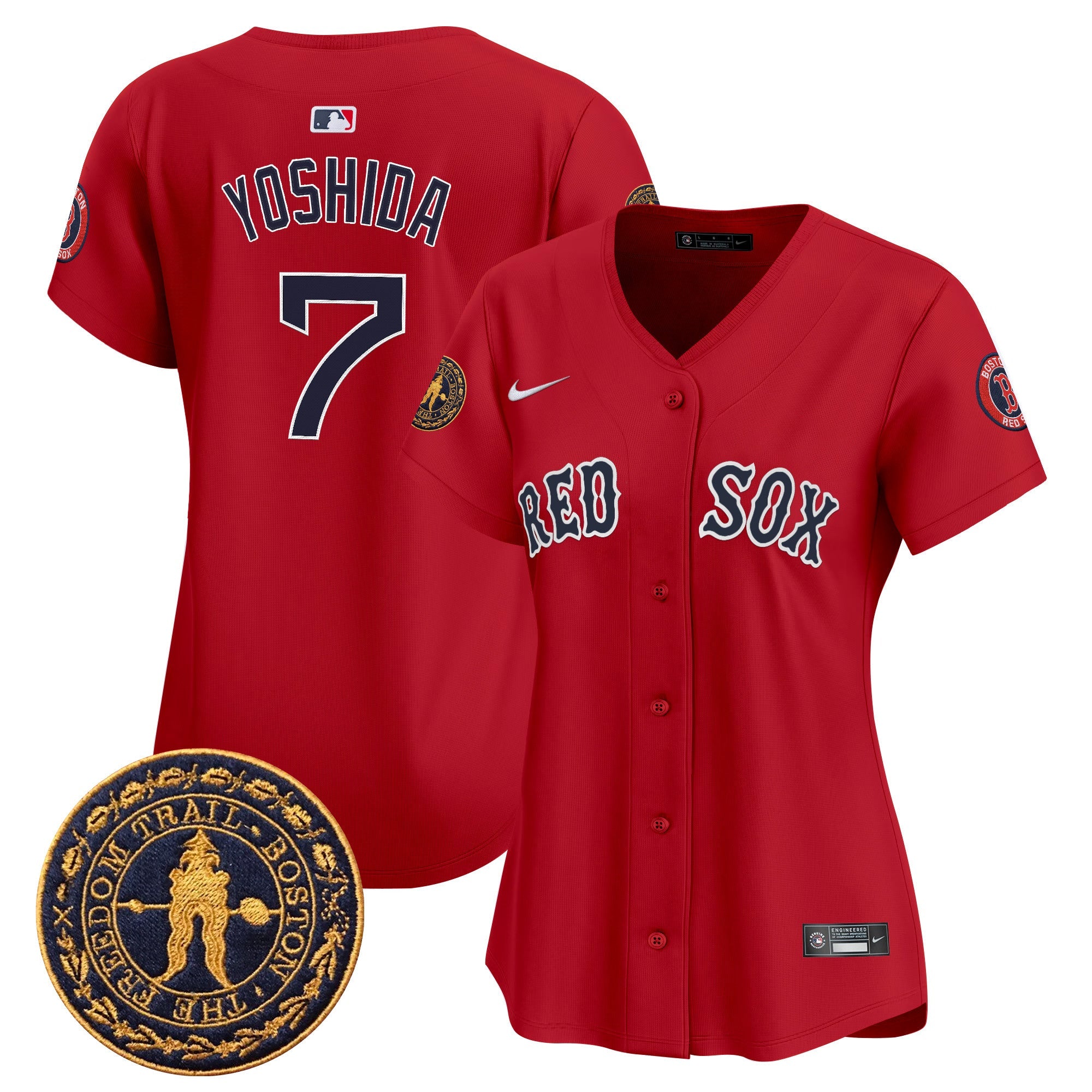 Women’s Boston Freedom Trail Patch Vapor Premier Limited Jersey
