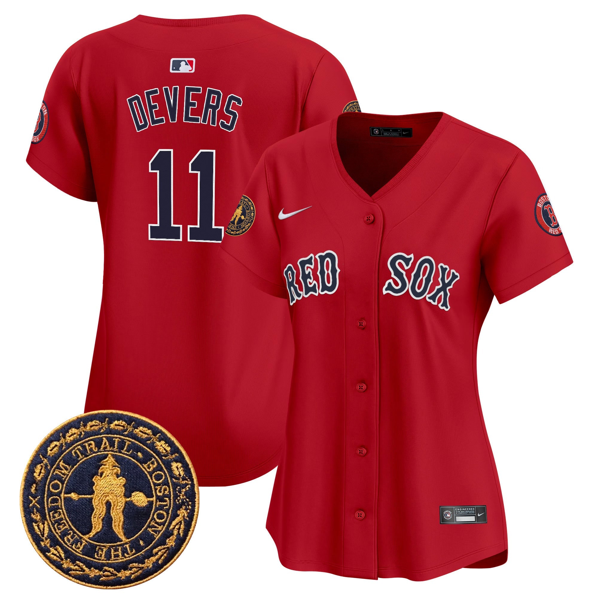 Women’s Boston Freedom Trail Patch Vapor Premier Limited Jersey