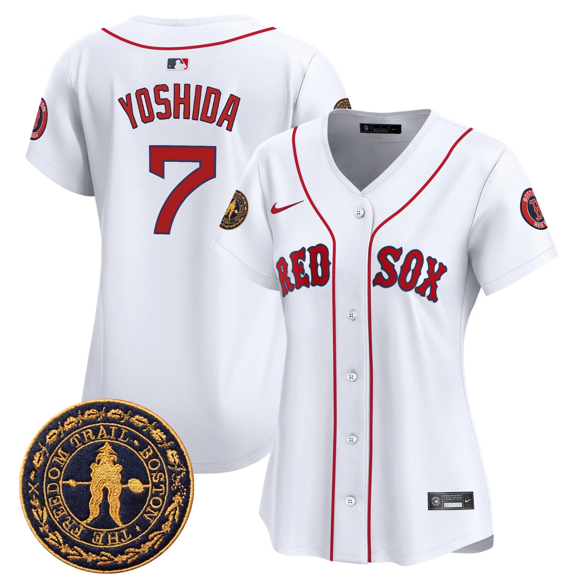 Women’s Boston Freedom Trail Patch Vapor Premier Limited Jersey