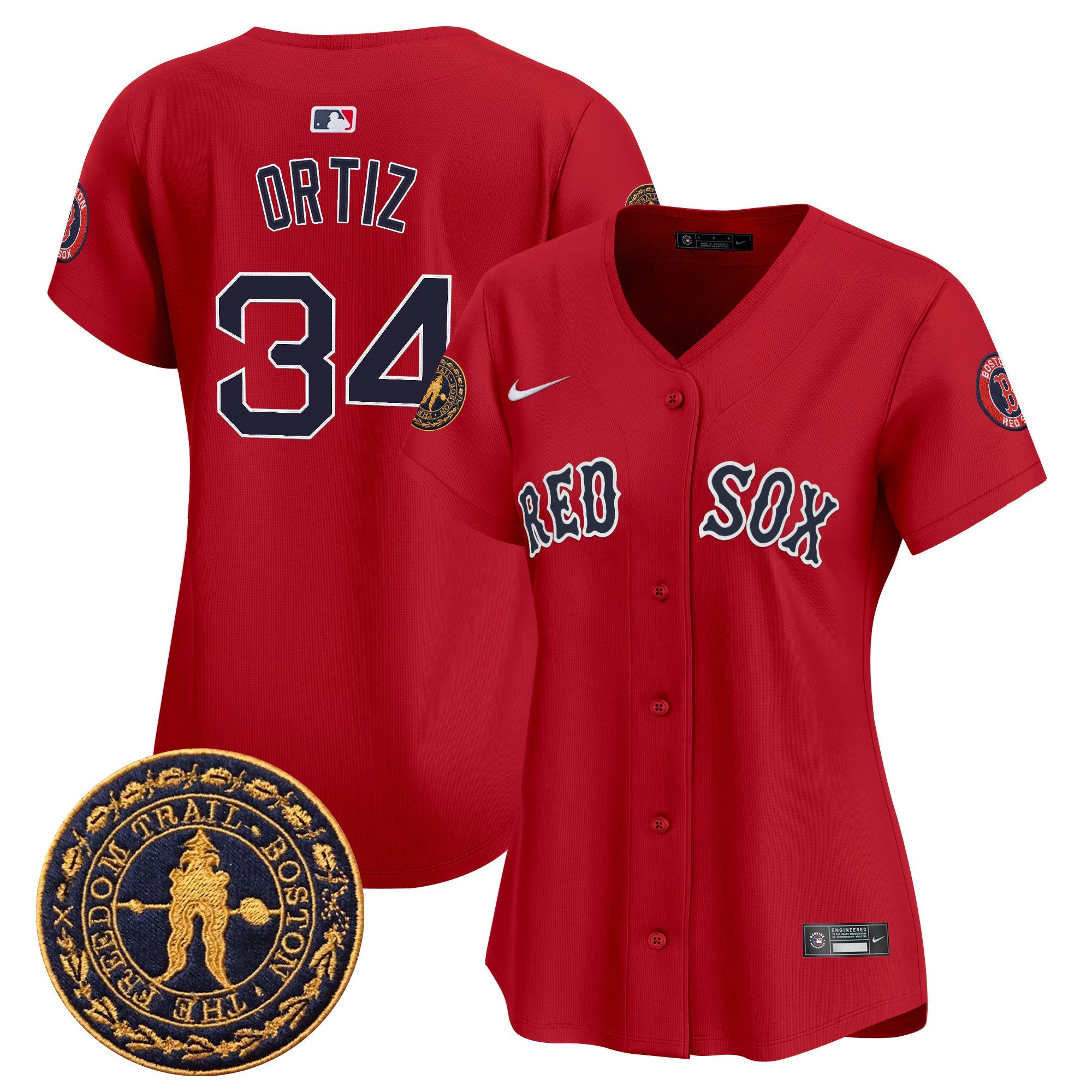 Women’s Boston Freedom Trail Patch Vapor Premier Limited Jersey