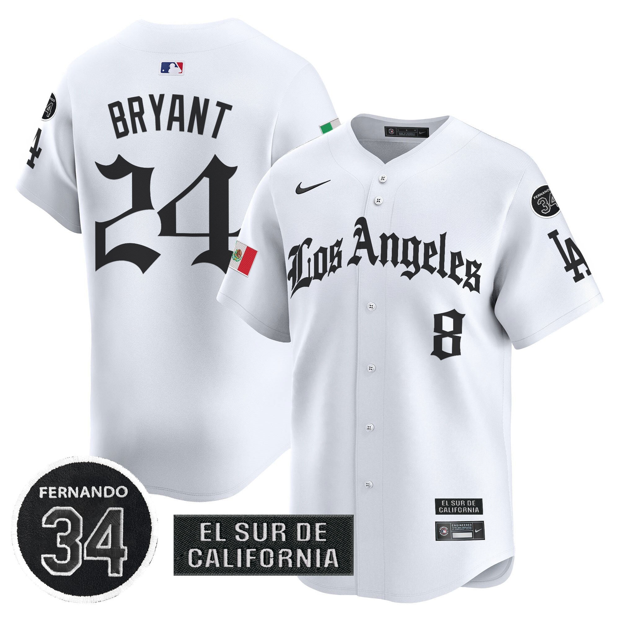 Men’s Mexico 2025 LA Gothic Style Vapor Premier Limited Jersey