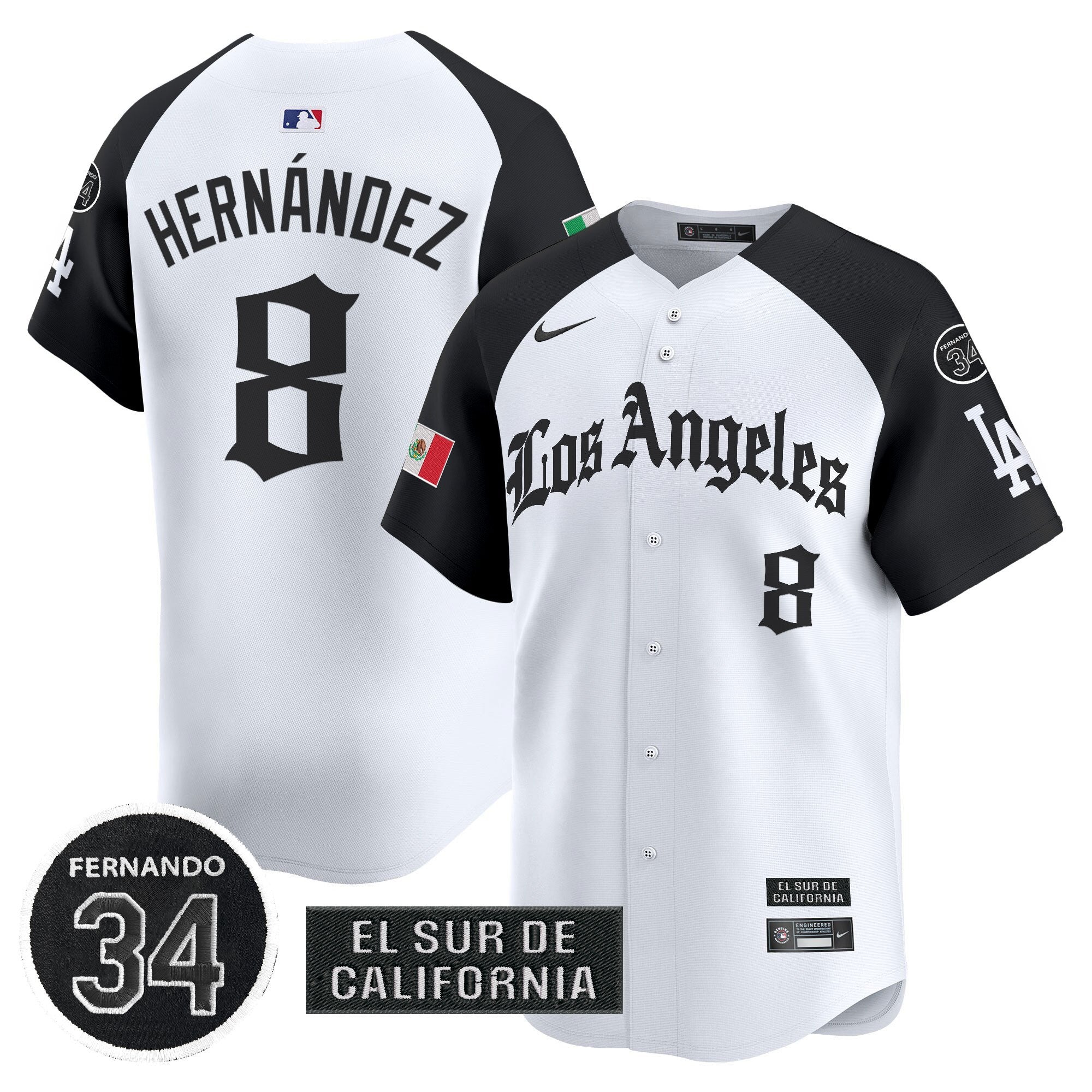Men’s Mexico 2025 LA Gothic Style Vapor Premier Limited Jersey