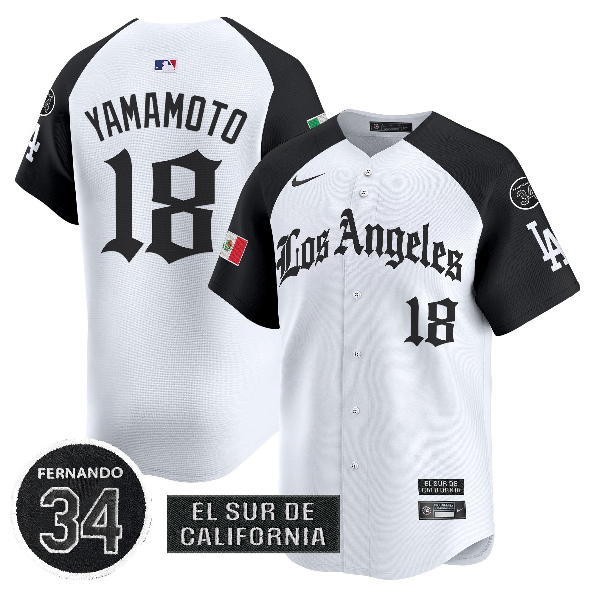 Men’s Mexico 2025 LA Gothic Style Vapor Premier Limited Jersey