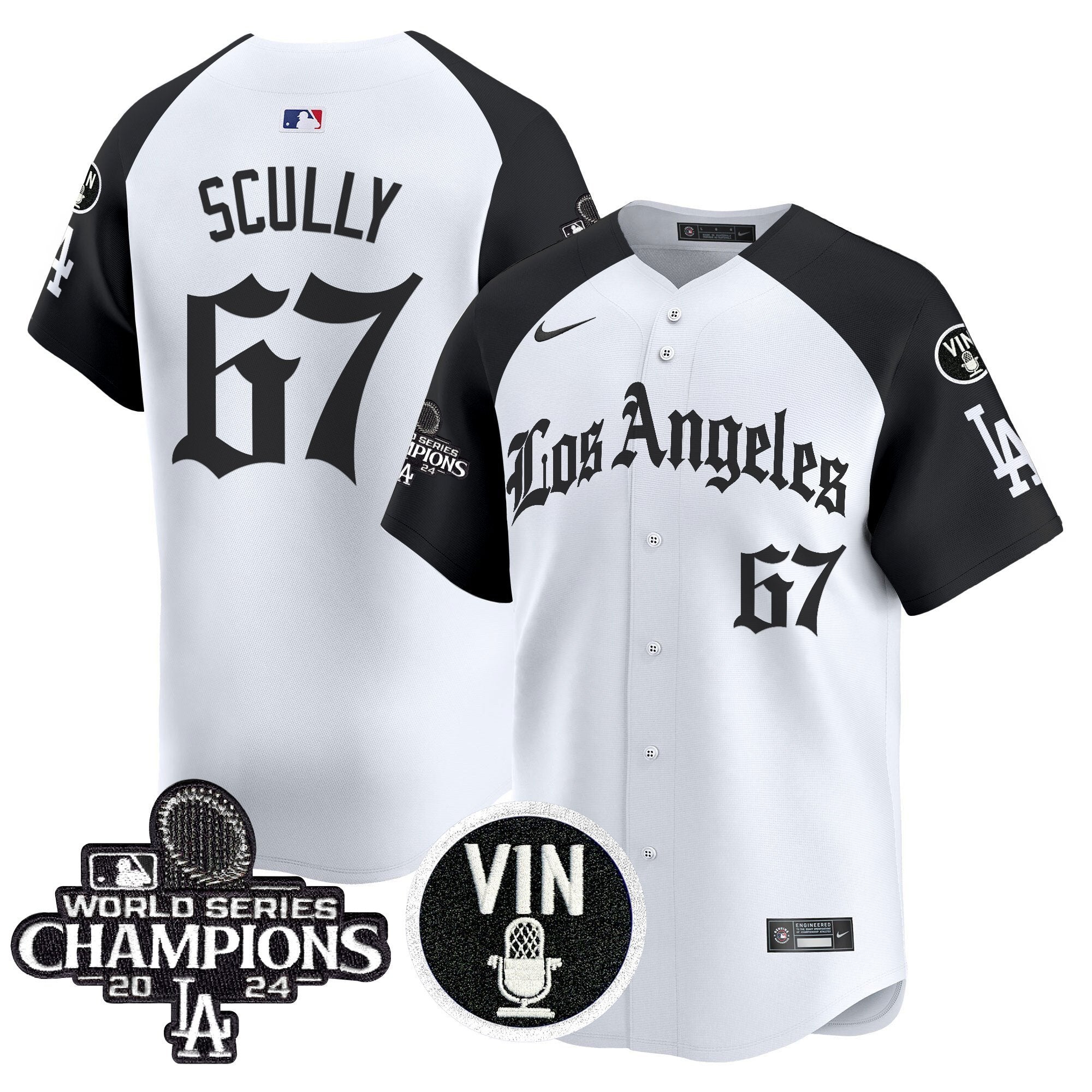Men’s 2025 LA Gothic Style Vapor Premier Limited Jersey