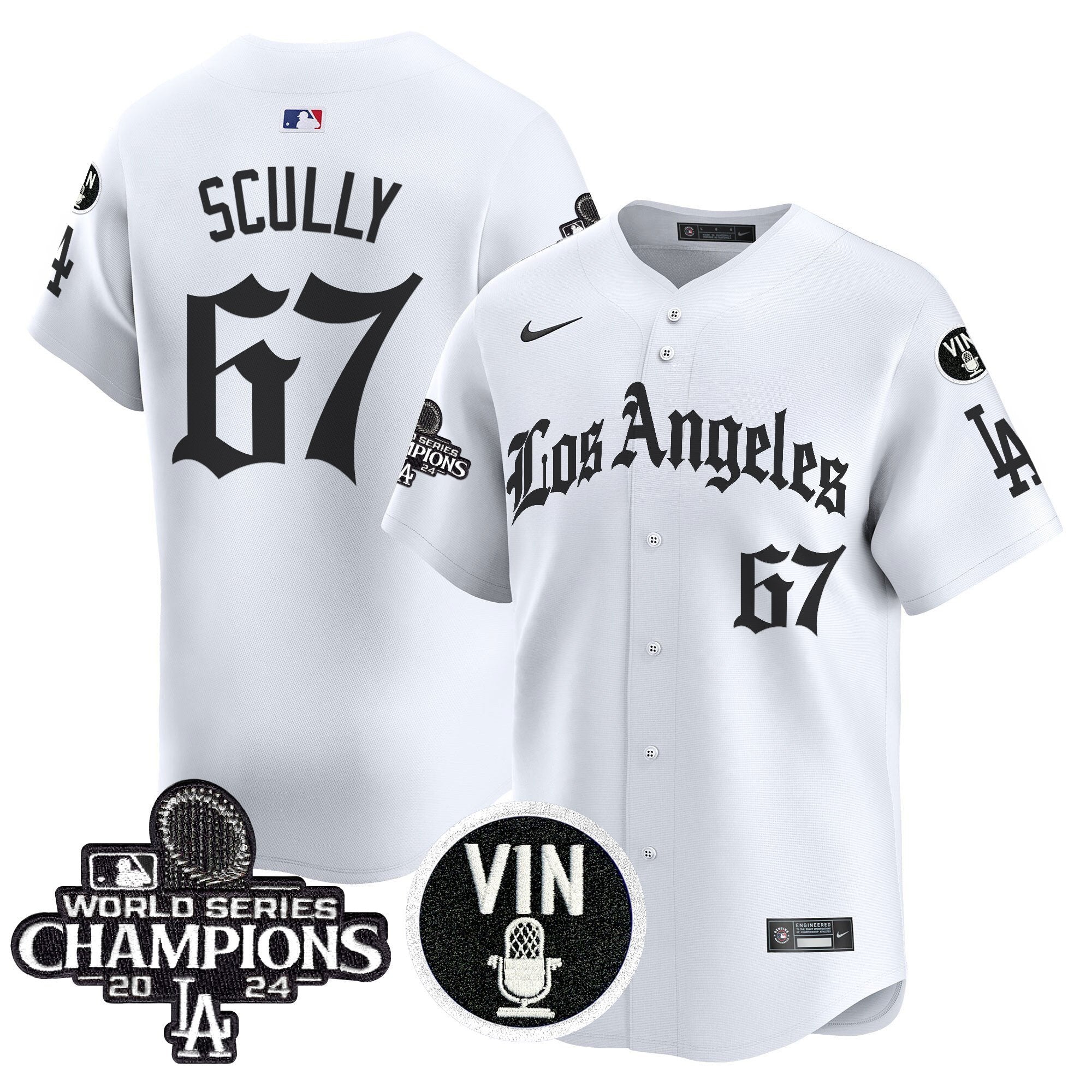 Men’s 2025 LA Gothic Style Vapor Premier Limited Jersey