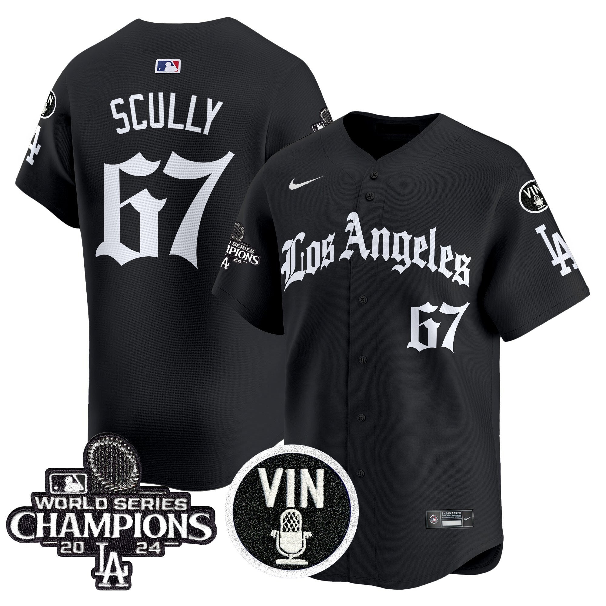 Men’s 2025 LA Gothic Style Vapor Premier Limited Jersey