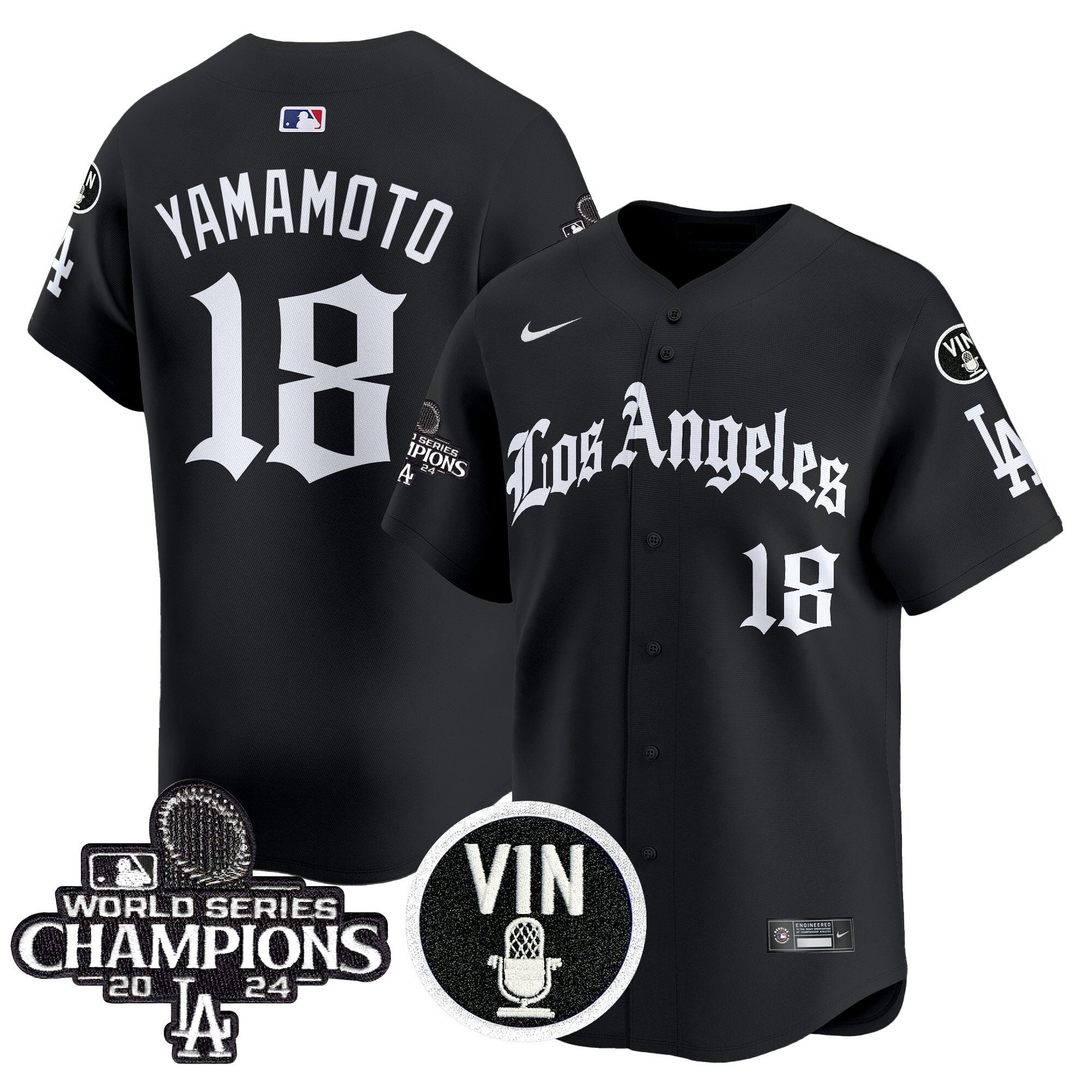 Men’s 2025 LA Gothic Style Vapor Premier Limited Jersey